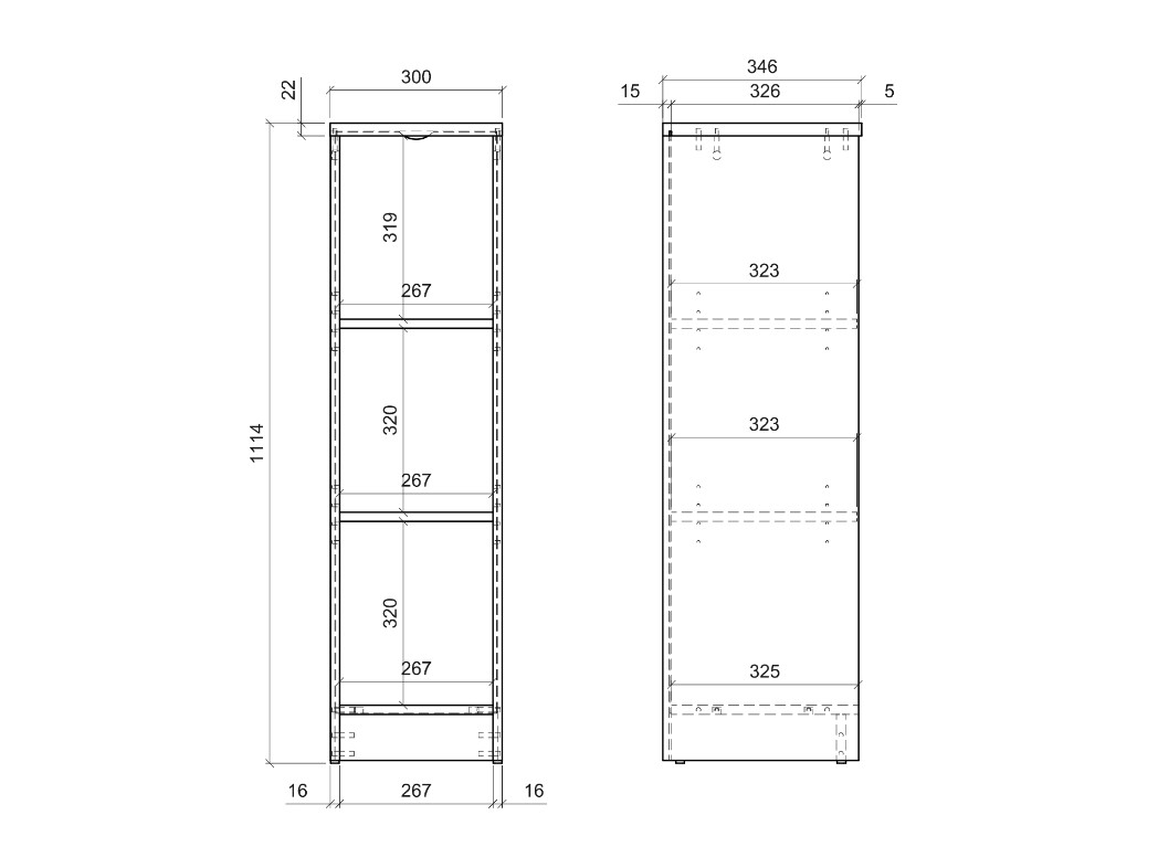 Raft Fiofive 104 (Stejar Sonoma)