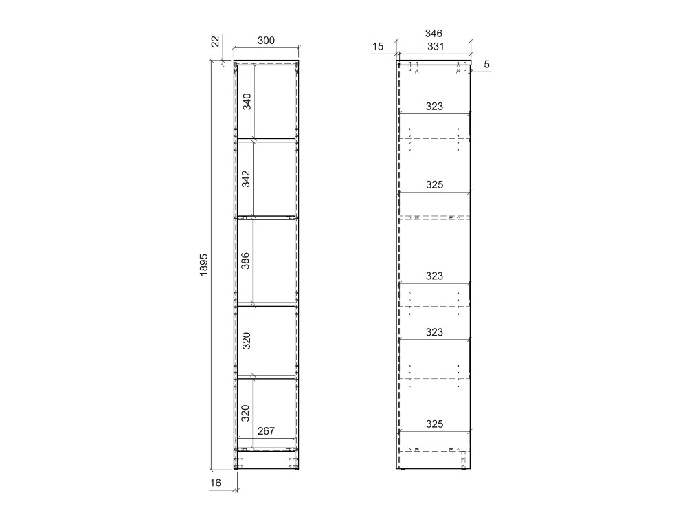 Raft Fiofive 105 (Stejar Sonoma)