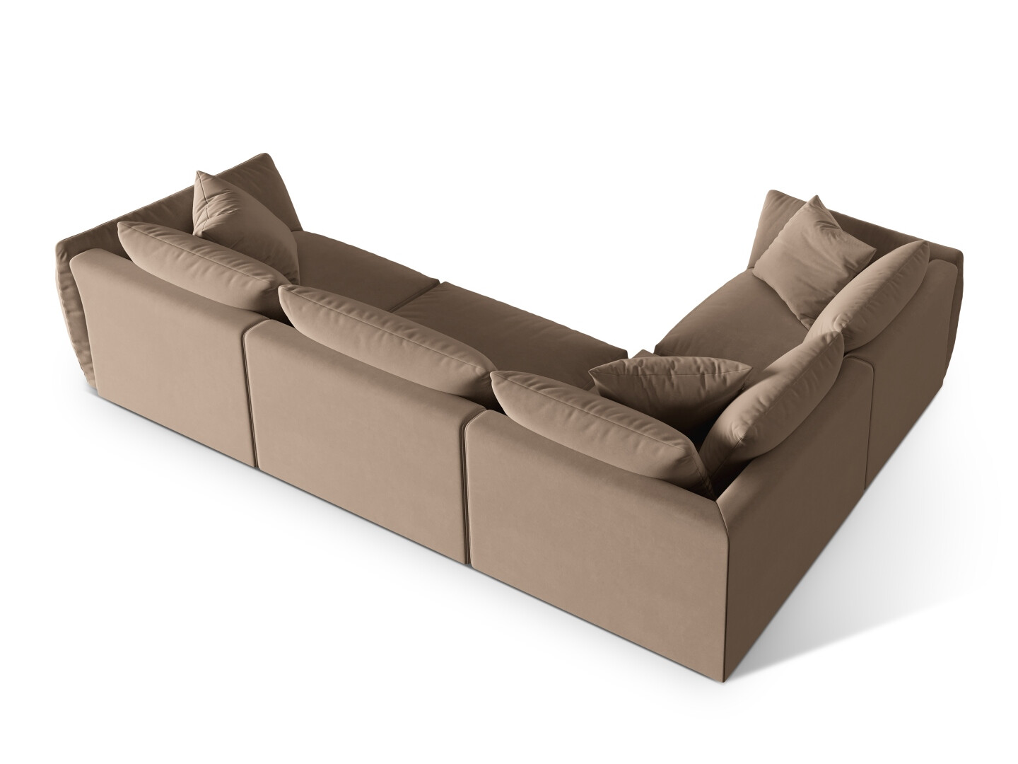 Colțar modular Ruvmone 109 (Casino Taupe)