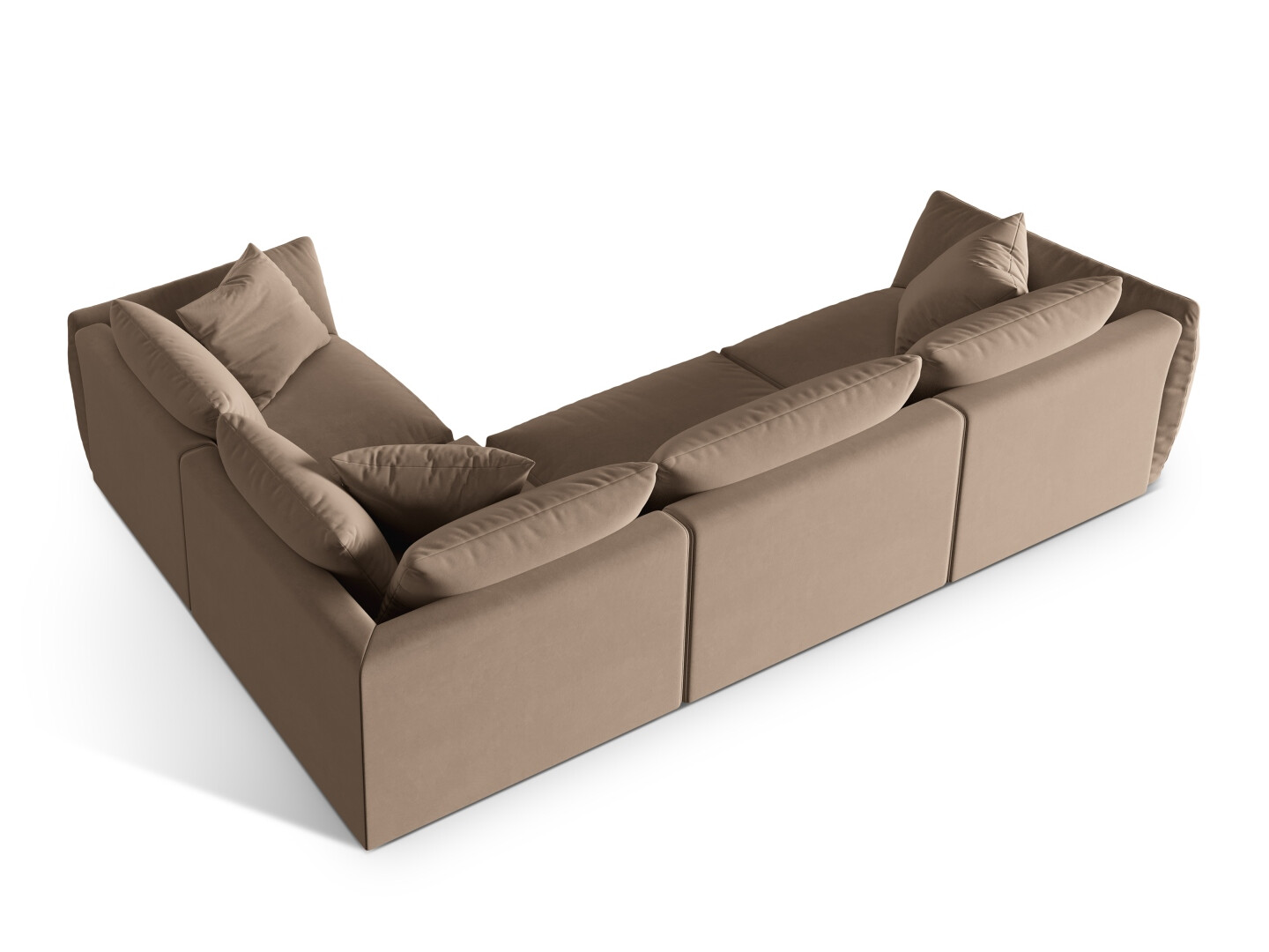 Colțar modular Ruvmone 109 (Casino Taupe)
