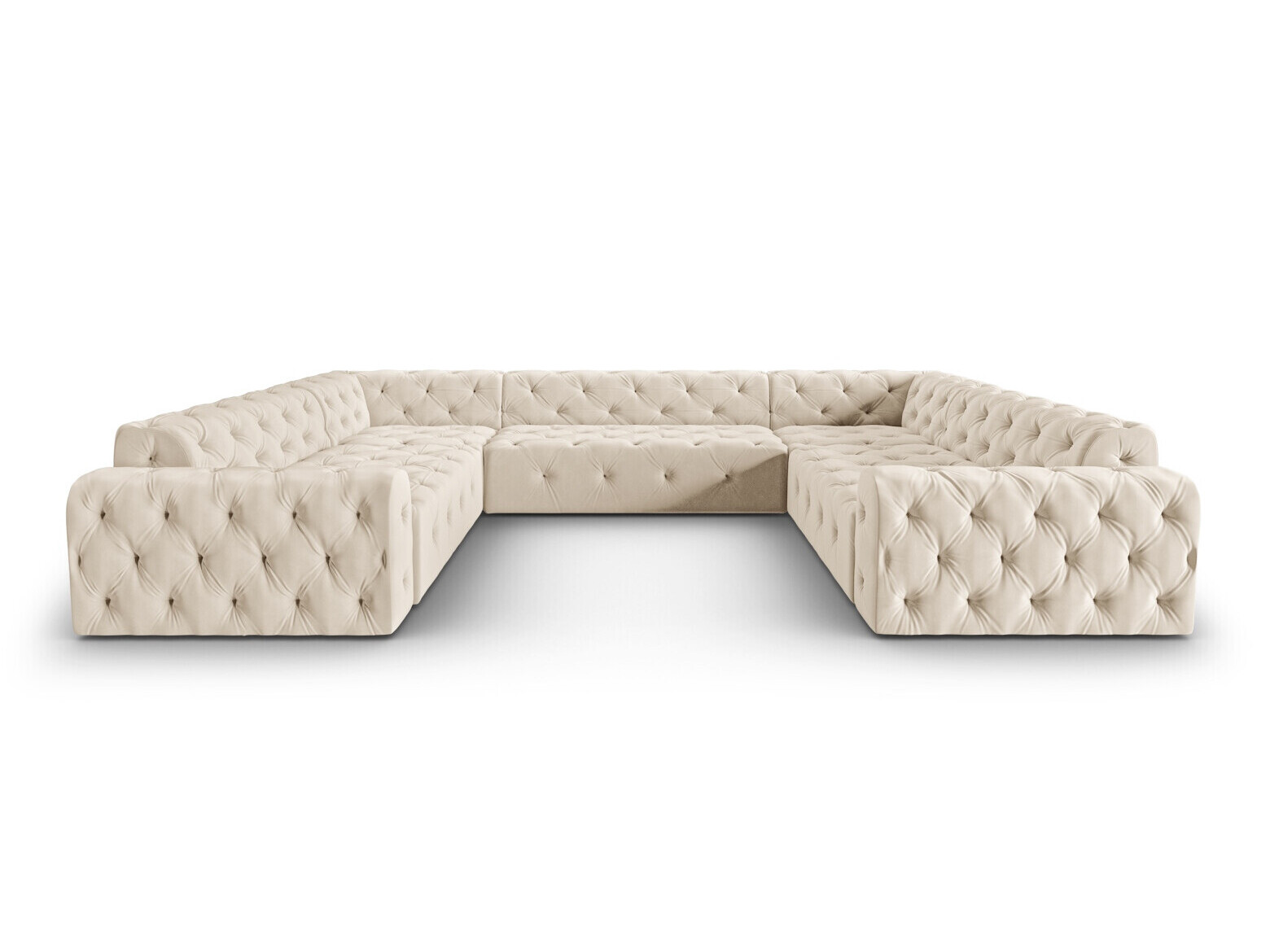 Colțar Chesterfield Beckley 366 (Opera Crem)
