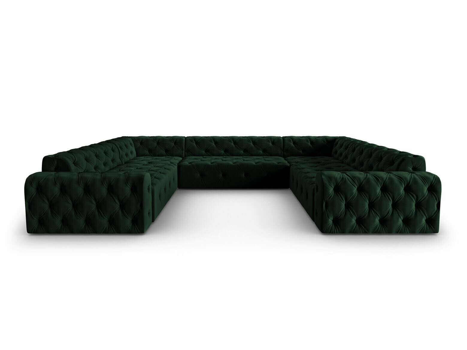 Colțar Chesterfield Beckley 366 (Opera Deep verde)