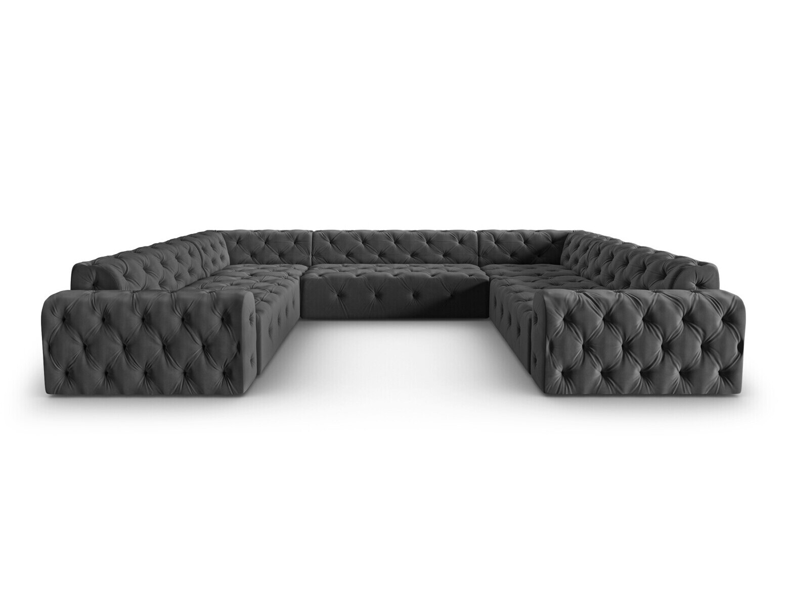 Colțar Chesterfield Beckley 366 (Opera Grafit)