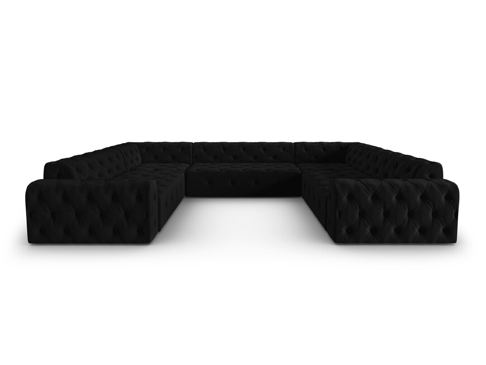 Colțar Chesterfield Beckley 366 (Opera Negru)