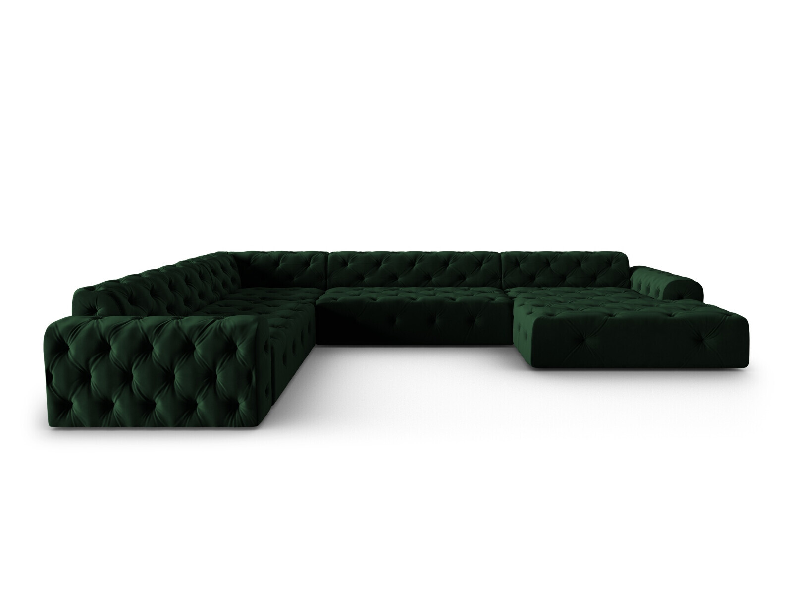 Colțar Chesterfield Beckley 367 (Opera Deep verde)