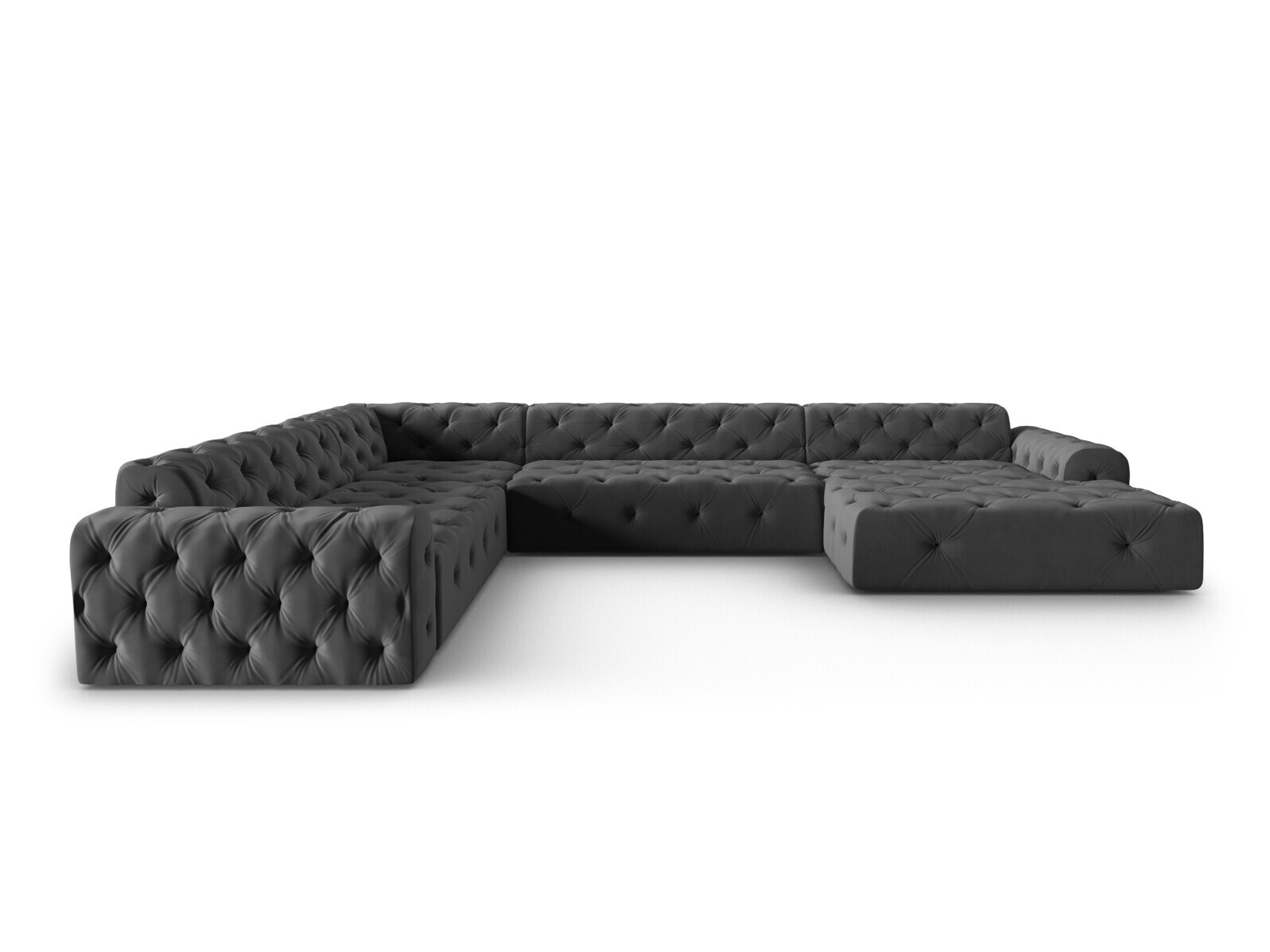 Colțar Chesterfield Beckley 367 (Opera Grafit)