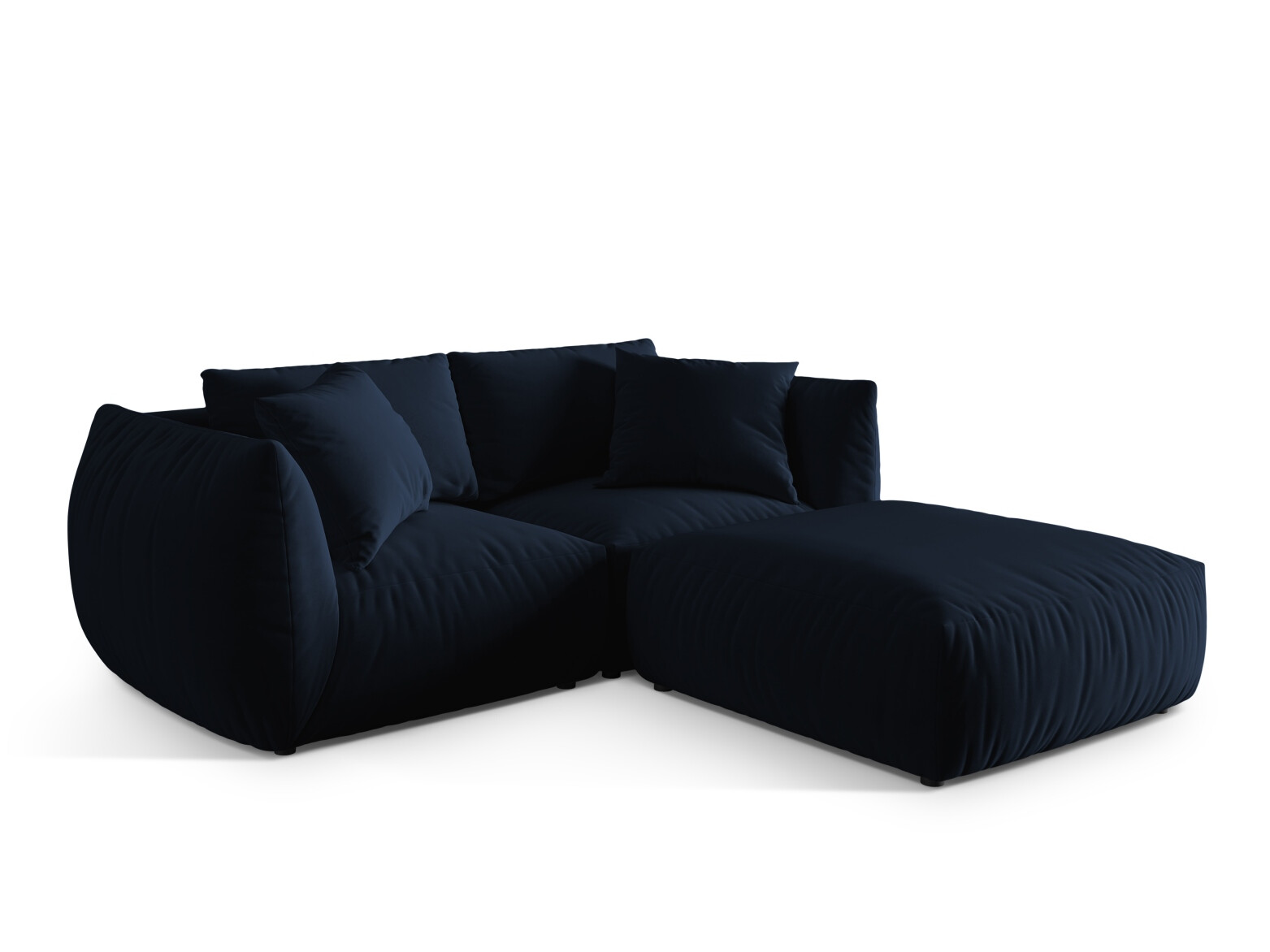Colțar modular Ruvmone 110 (Casino Deep Blue)