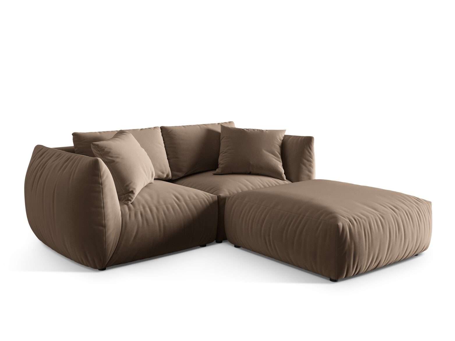 Colțar modular Ruvmone 110 (Casino Taupe)
