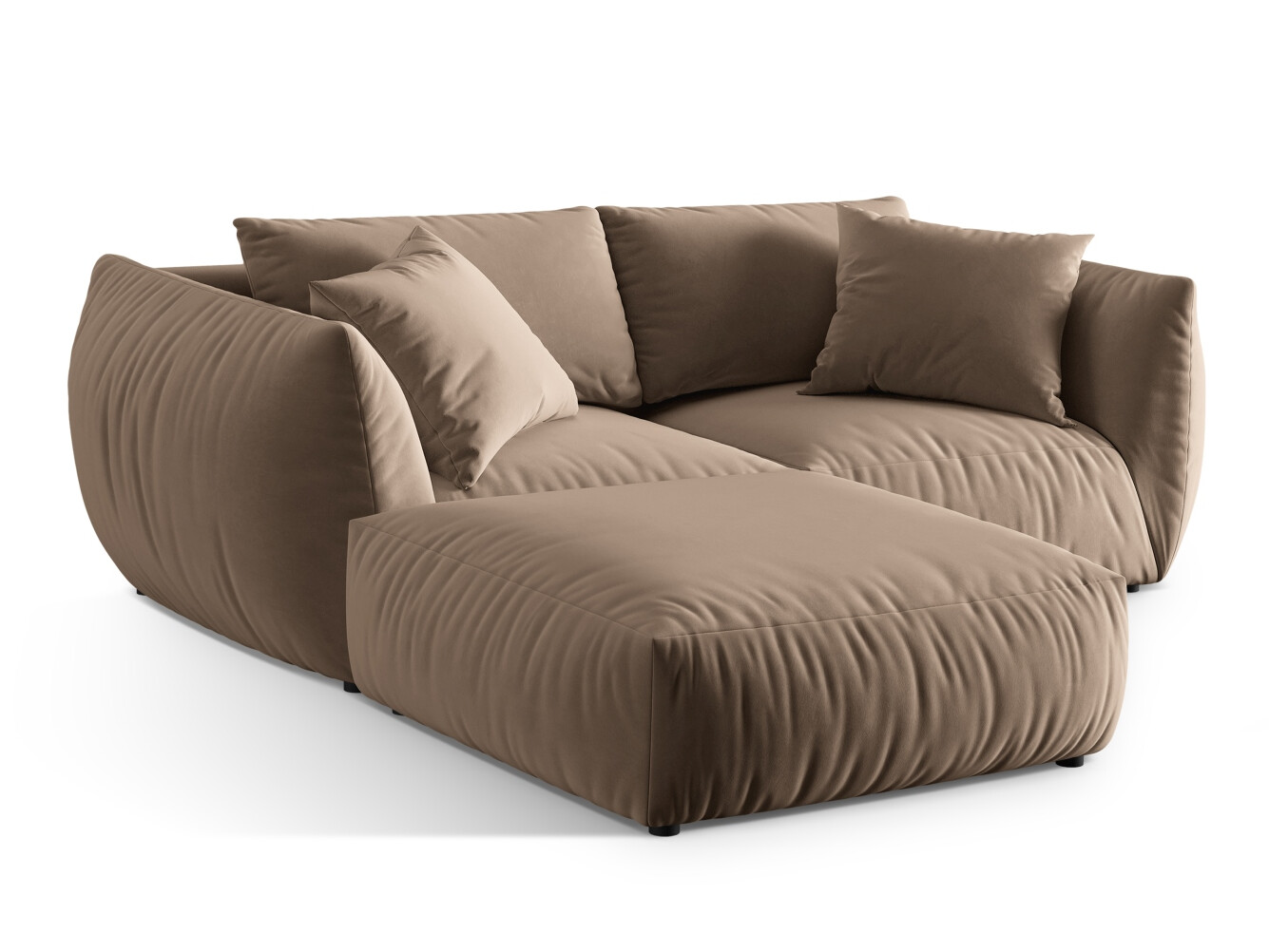 Colțar modular Ruvmone 110 (Casino Taupe)