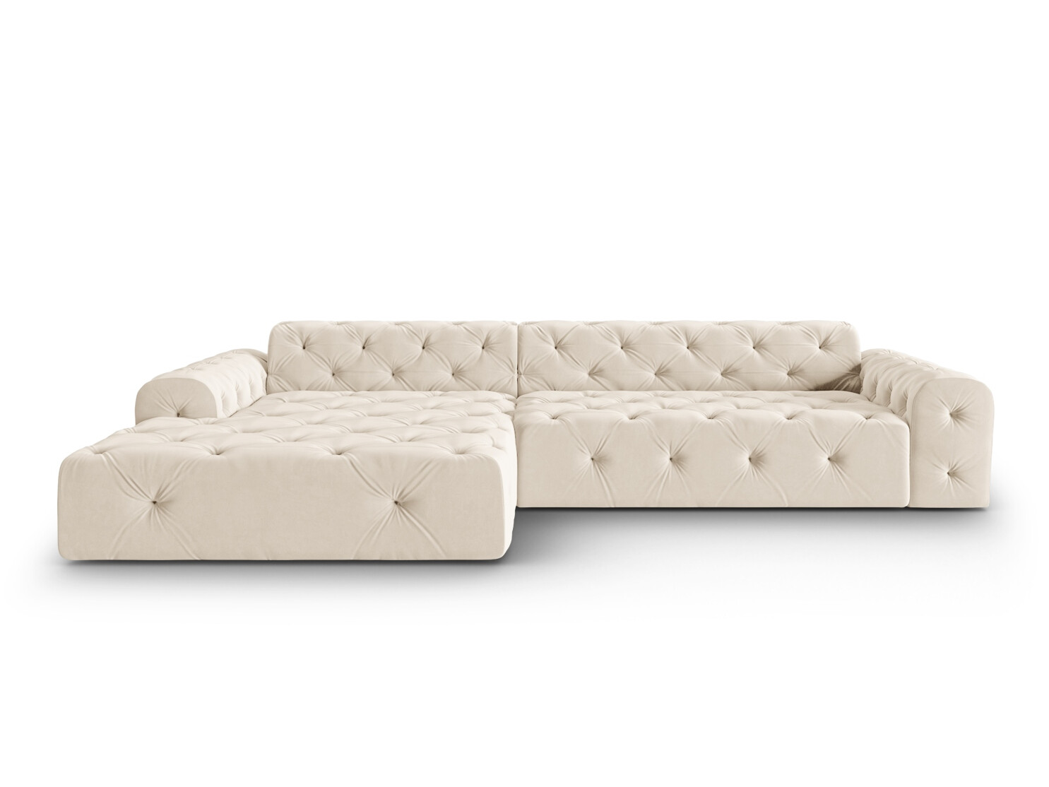 Colțar Chesterfield Beckley 368 (Opera Crem)