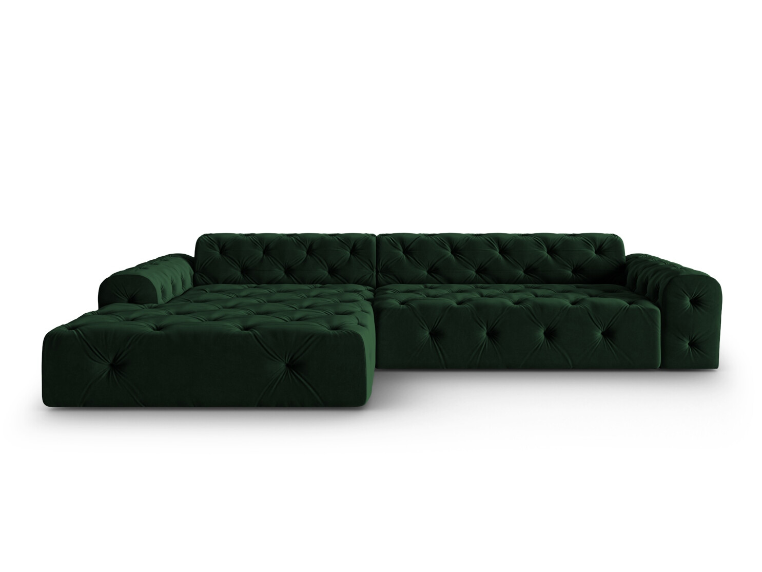 Colțar Chesterfield Beckley 368 (Opera Deep verde)