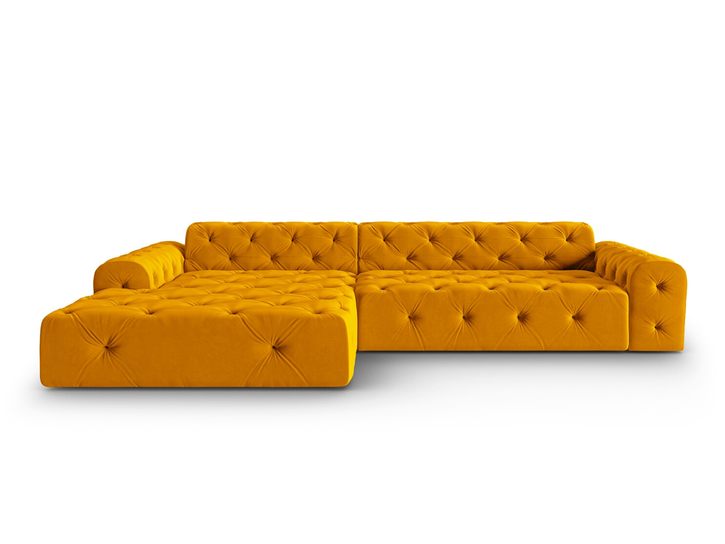 Colțar Chesterfield Beckley 368 (Opera Mostaza)