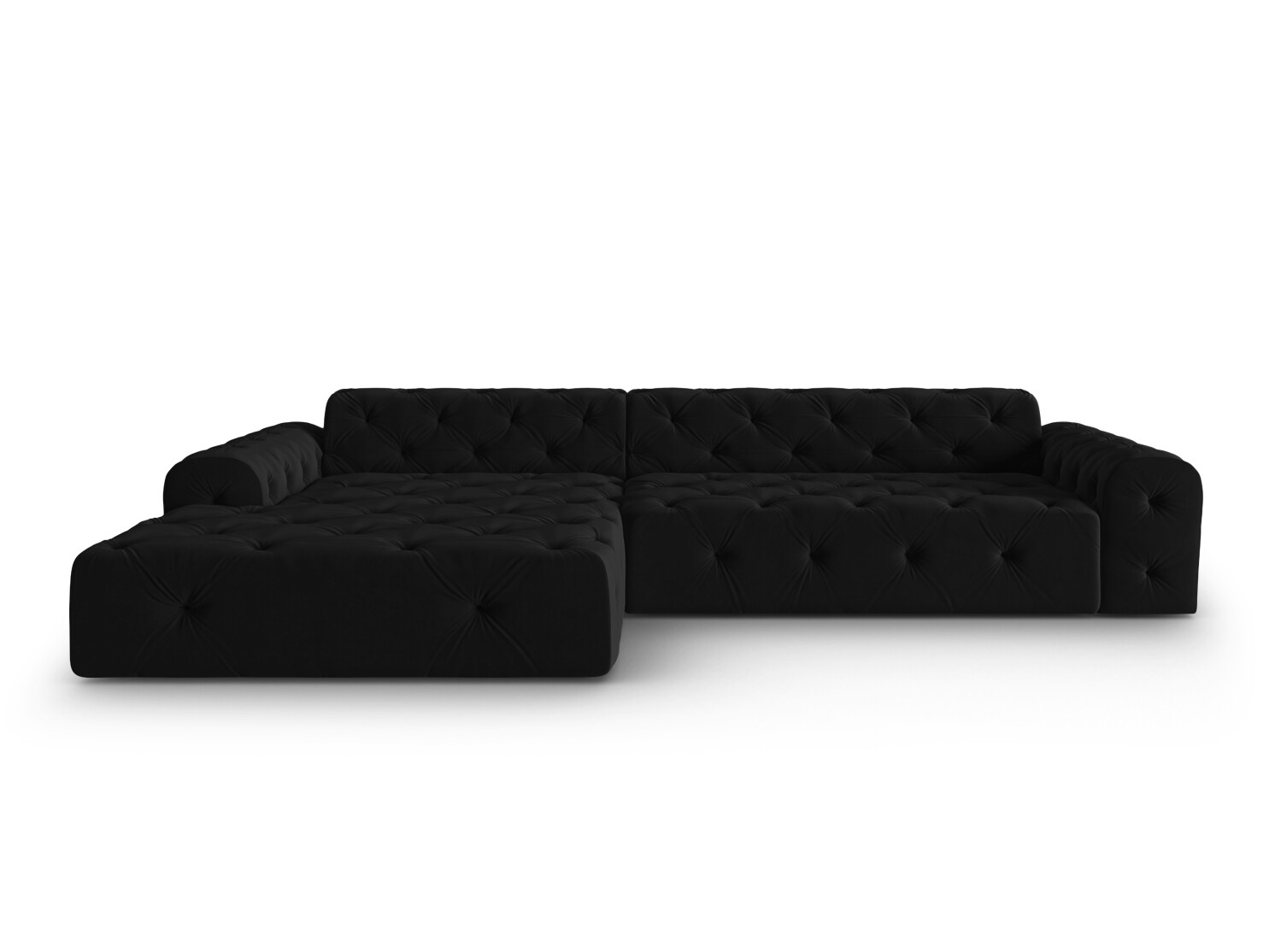 Colțar Chesterfield Beckley 368 (Opera Negru)