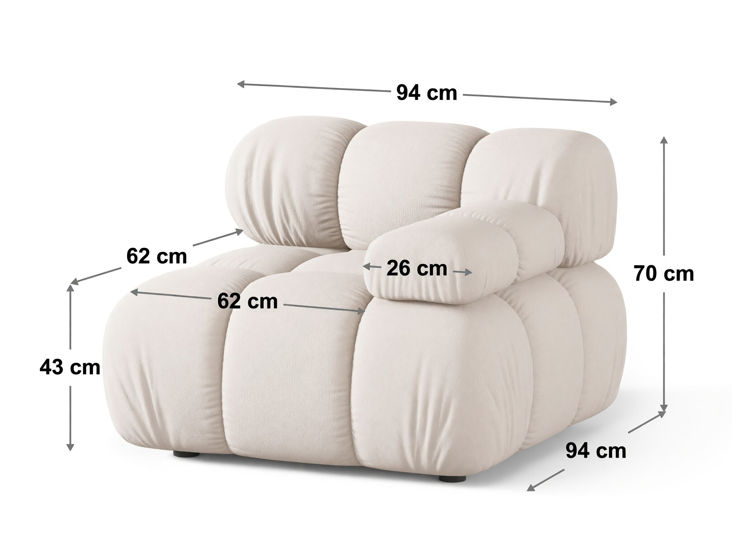 Sistem modular de șezut Caltenu 104 (Sonic 77)