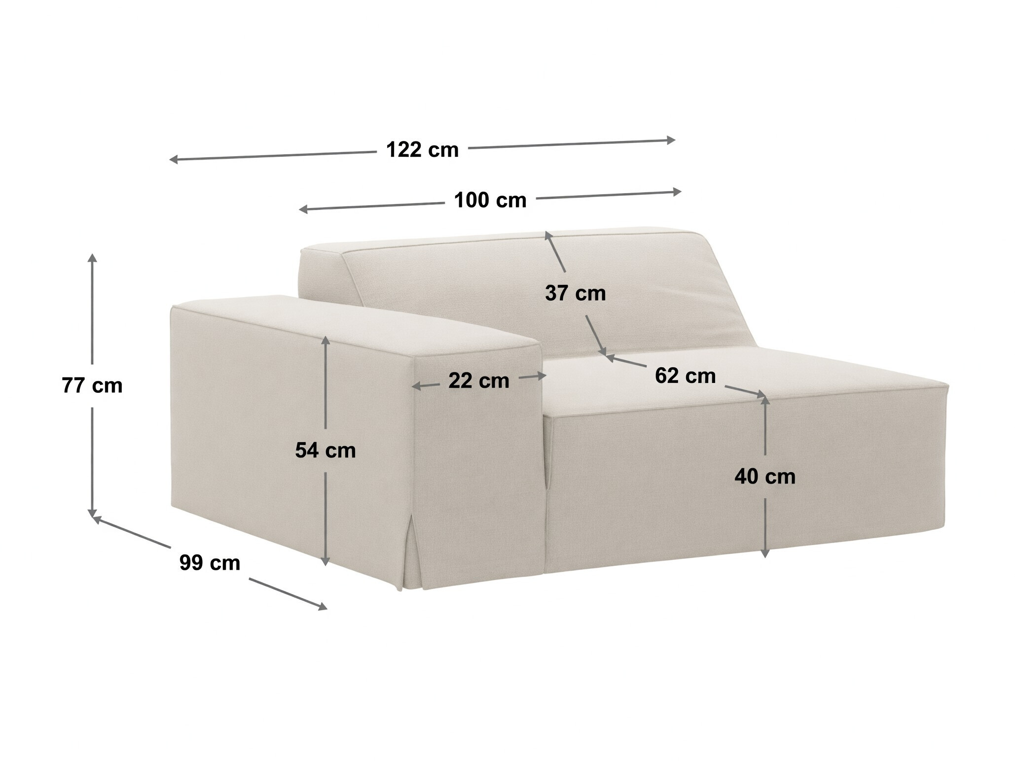 Sistem modular de șezut Lomcalu 126 (Lins 22)