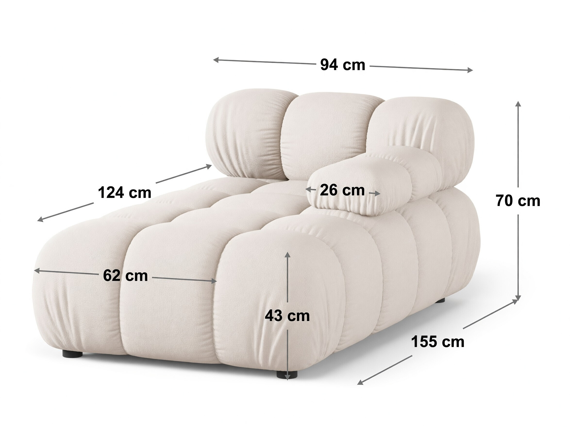 Sistem modular de șezut Caltenu 103 (Venus 2911)
