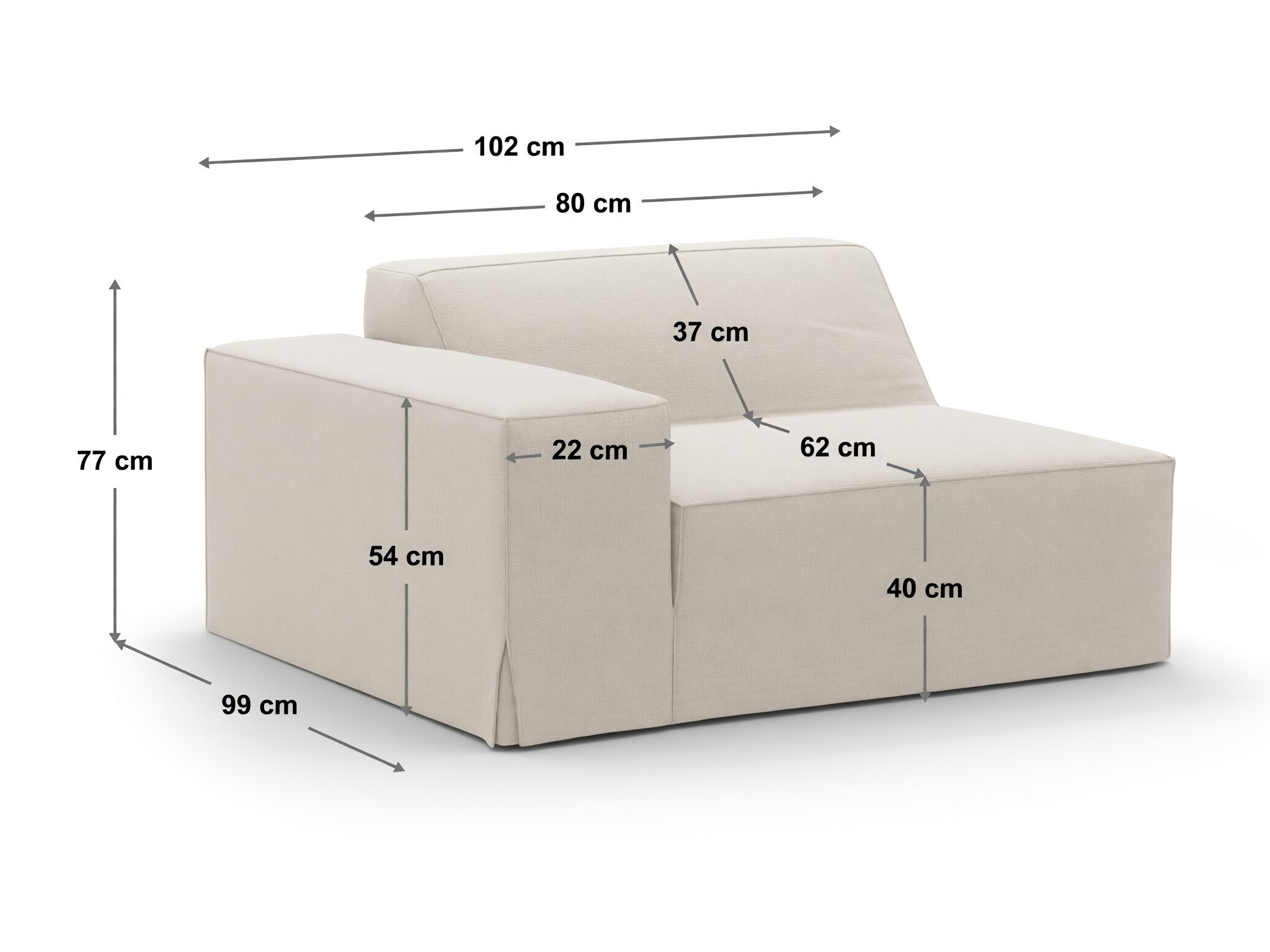 Sistem modular de șezut Lomcalu 127 (Lins 22)