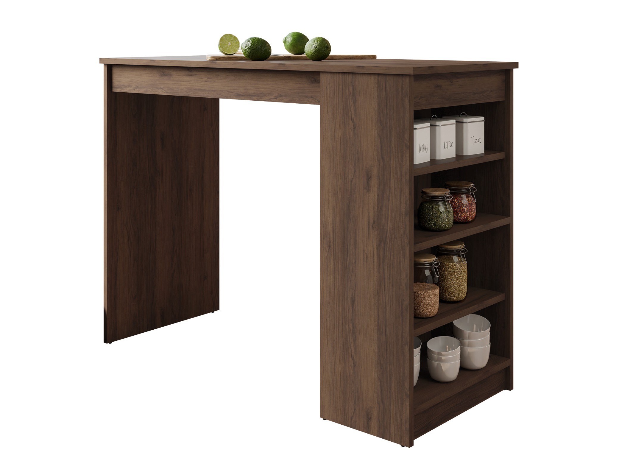 Masă de bar Comfivo Cedrus (Nuc)