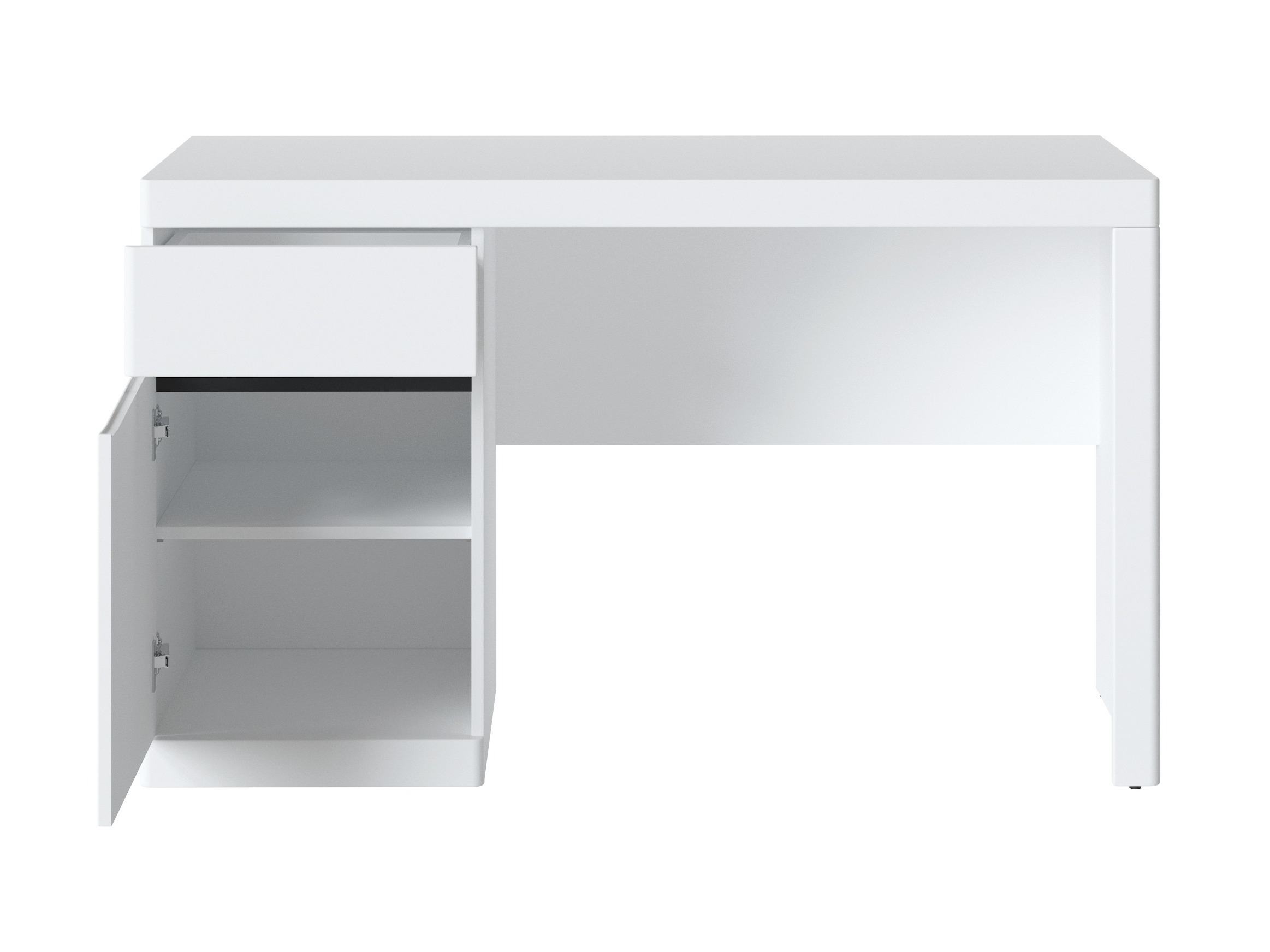 Set birou acasă Venlori 130 (Alb + Grafit)