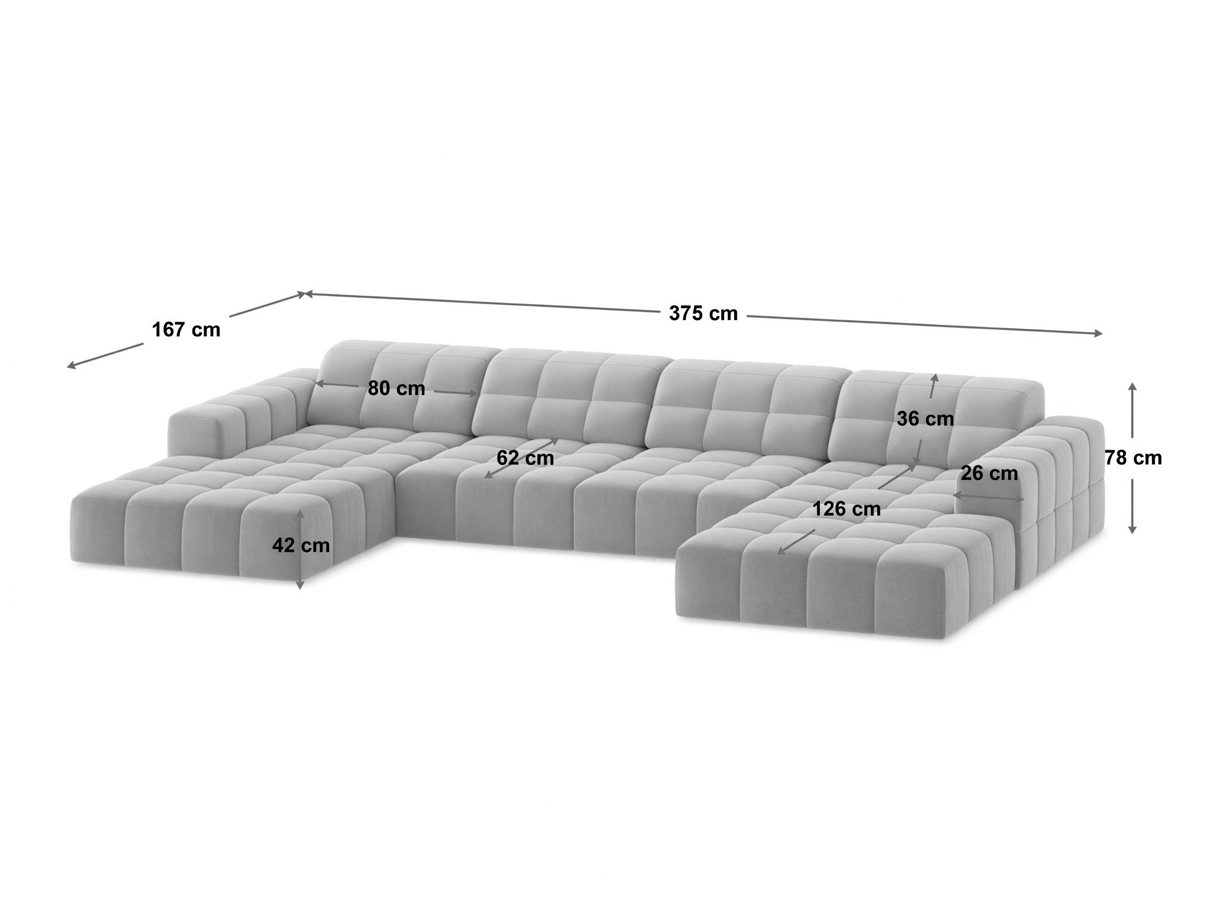 Colțar modular Somelo 100 (Eden 20)