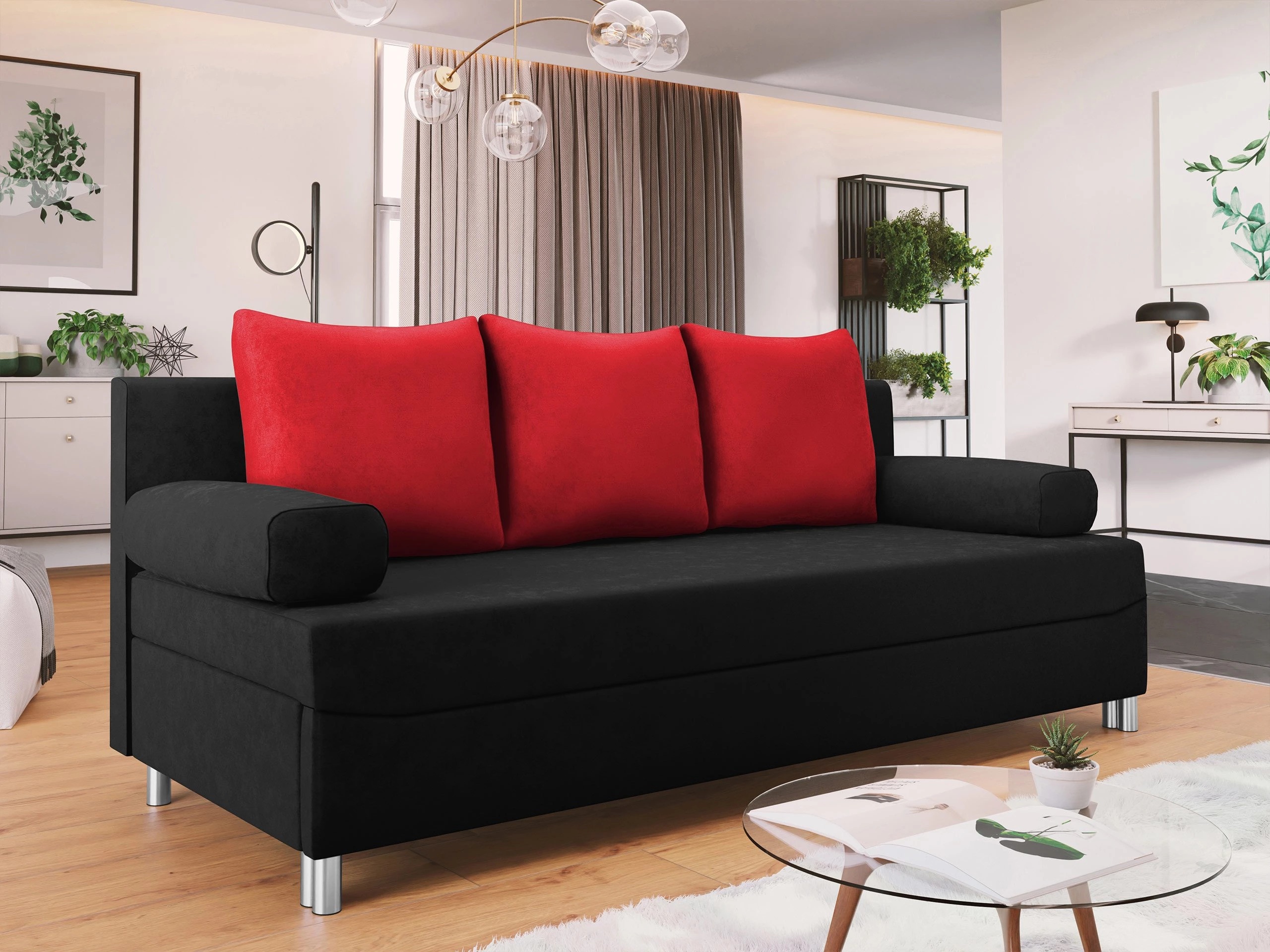 Canapea extensibilă Comfivo Artes (Alova 04 + Alova 46)