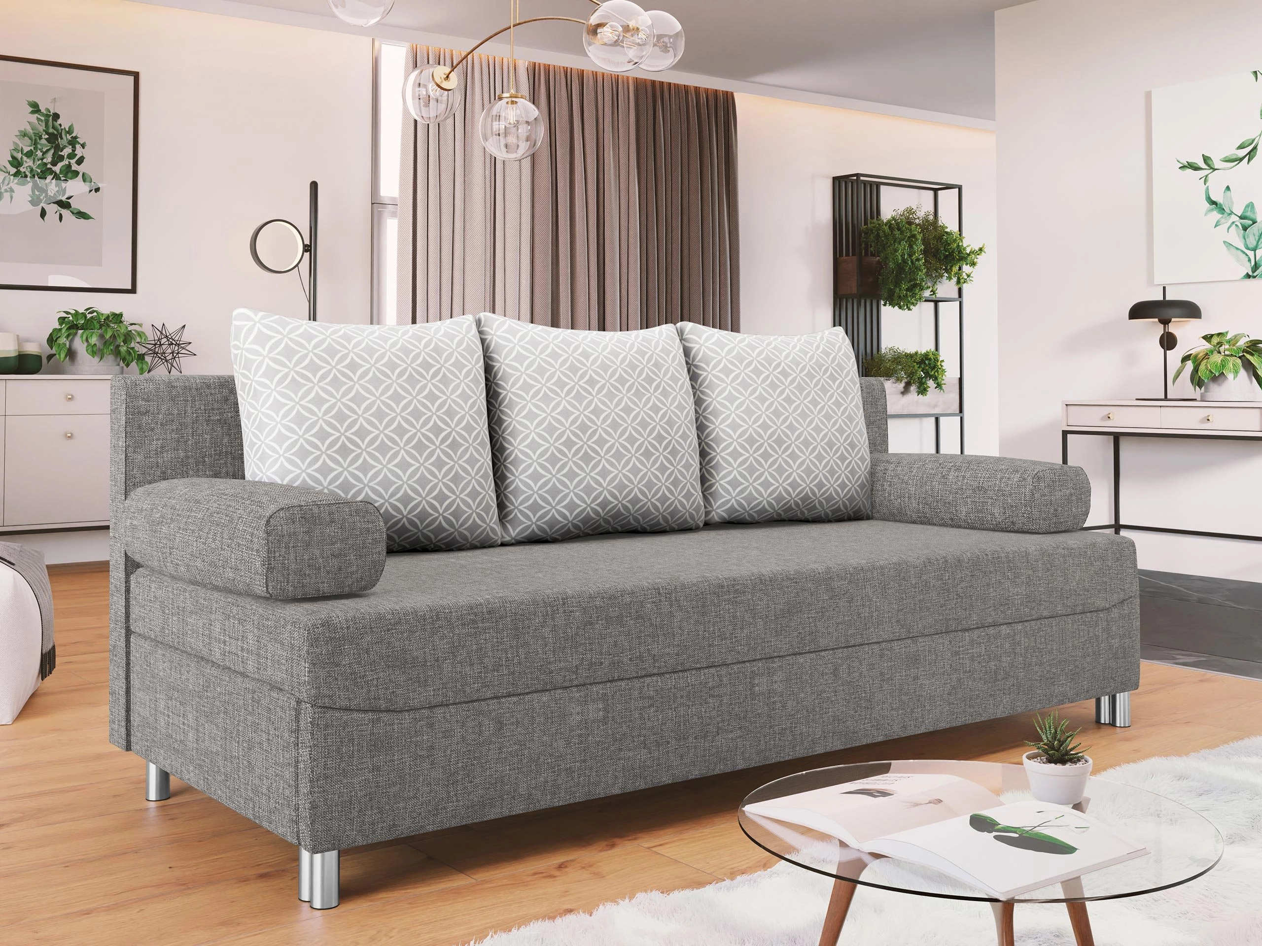 Canapea extensibilă Comfivo Artes (Lux 05 + Evo 32)