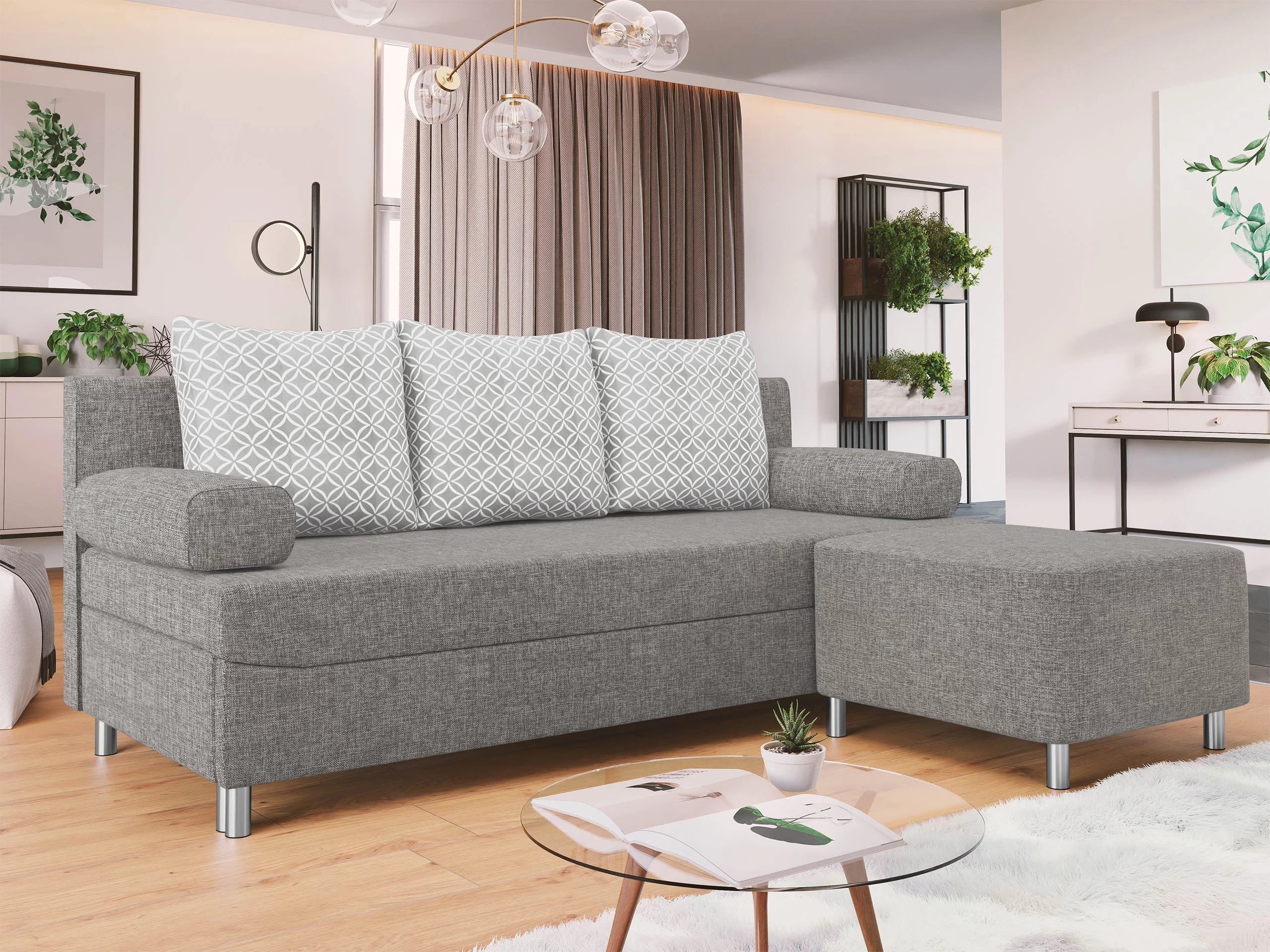Canapea extensibilă Comfivo Artes (Lux 05 + Evo 32)