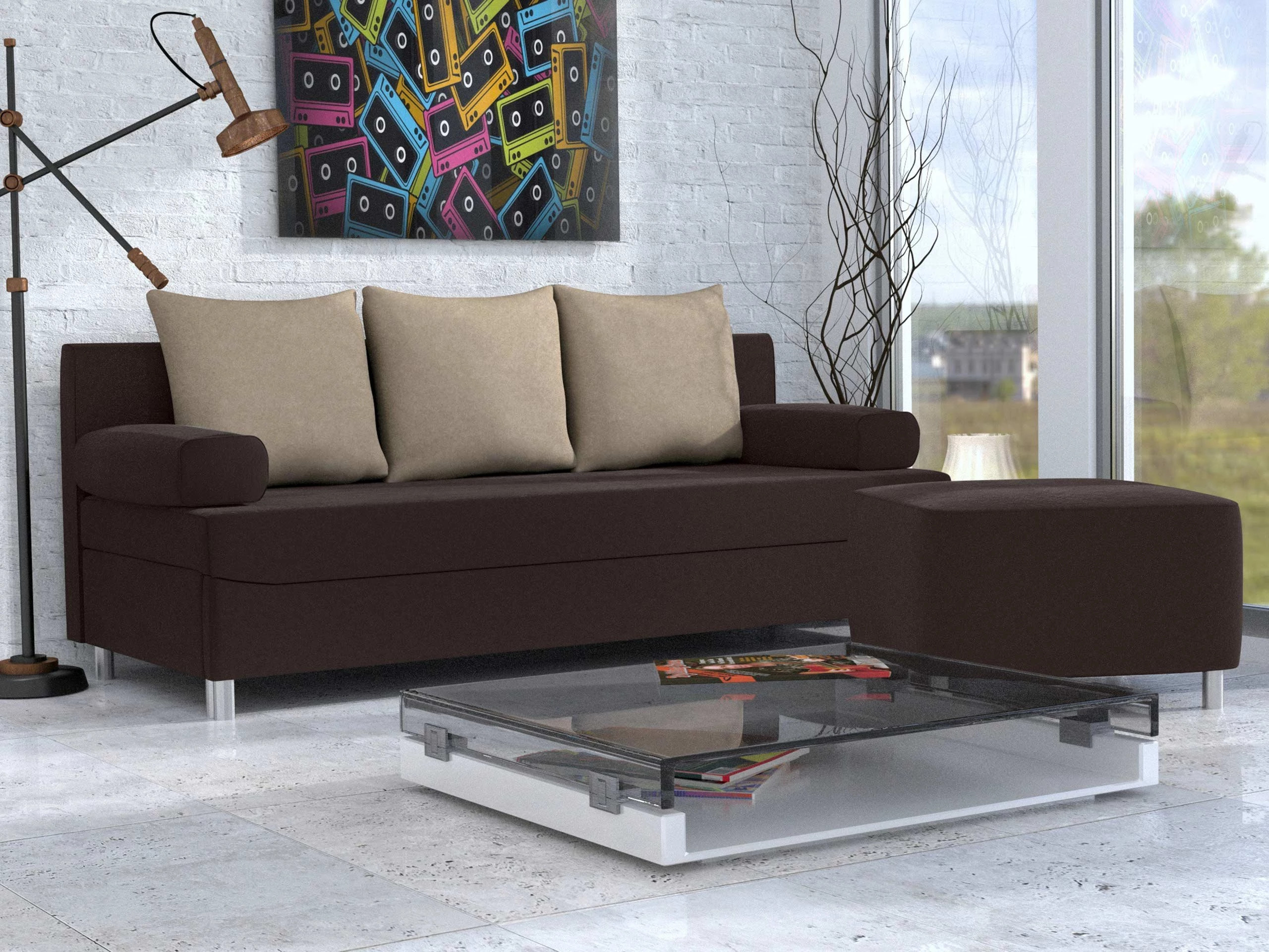 Set mobilier tapițat Comfivo Artes (Alova 68 + Alova 07)