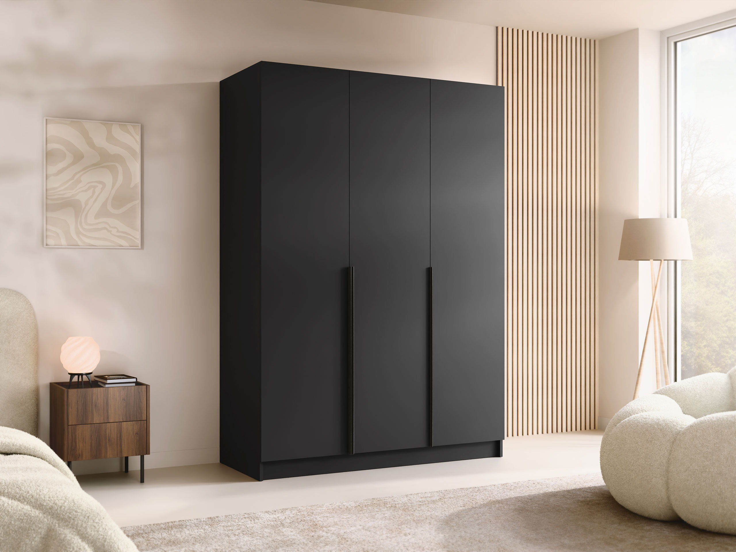 Dulap Closico Decoron I (Negru)