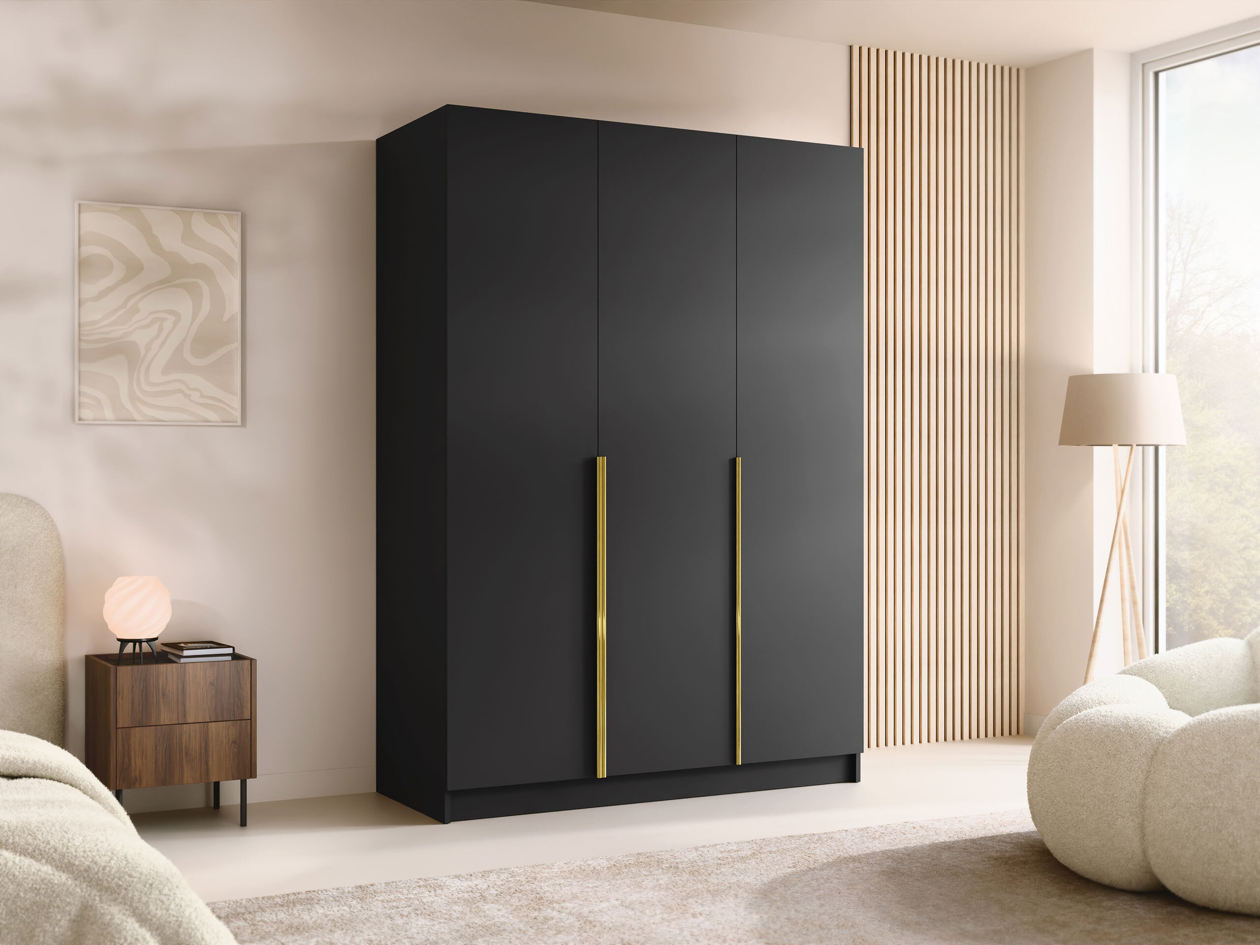 Dulap Closico Decoron I (Negru)