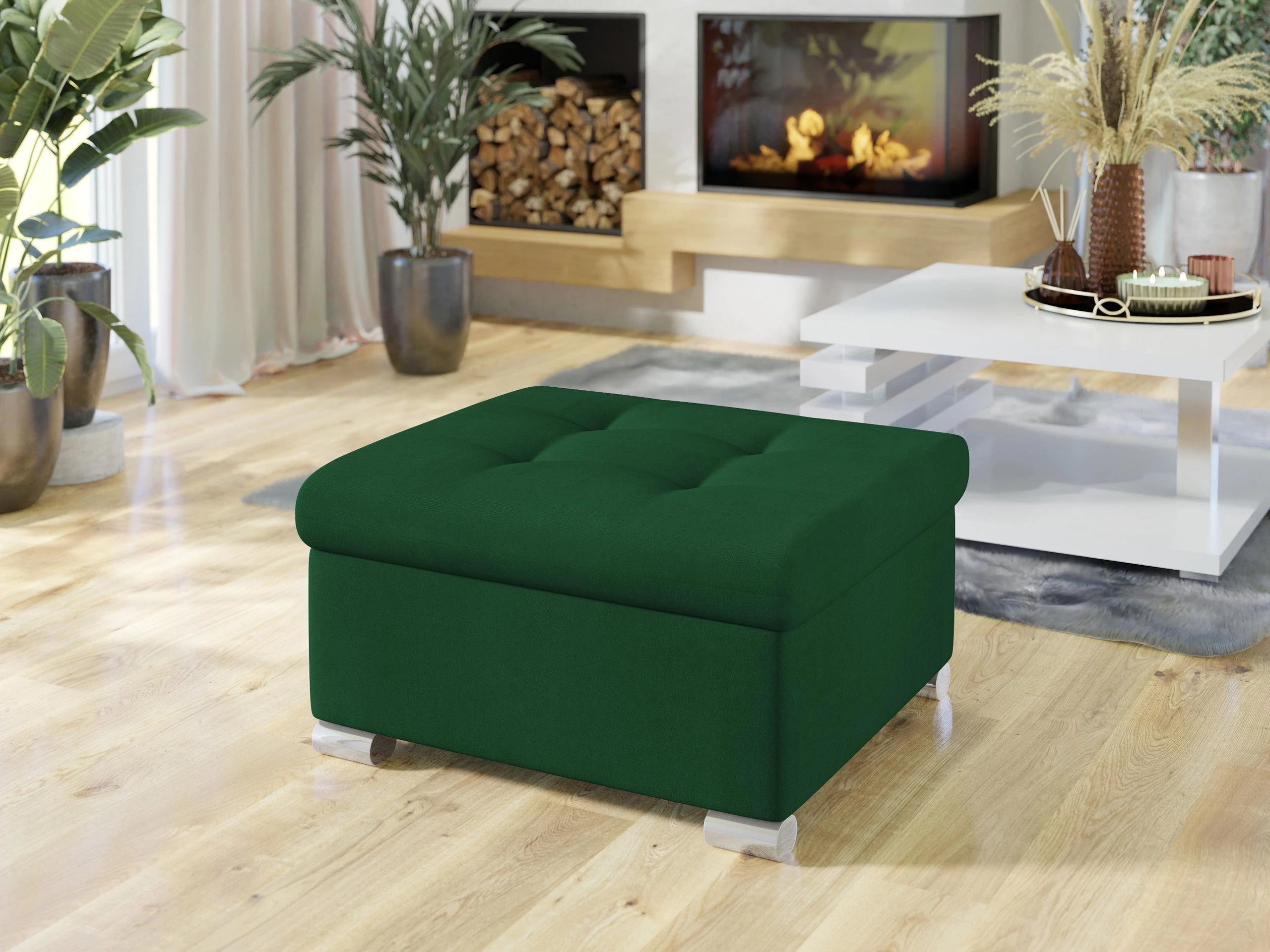 Taburet tapițat Comfivo Gemma (Uttario Velvet 2951)