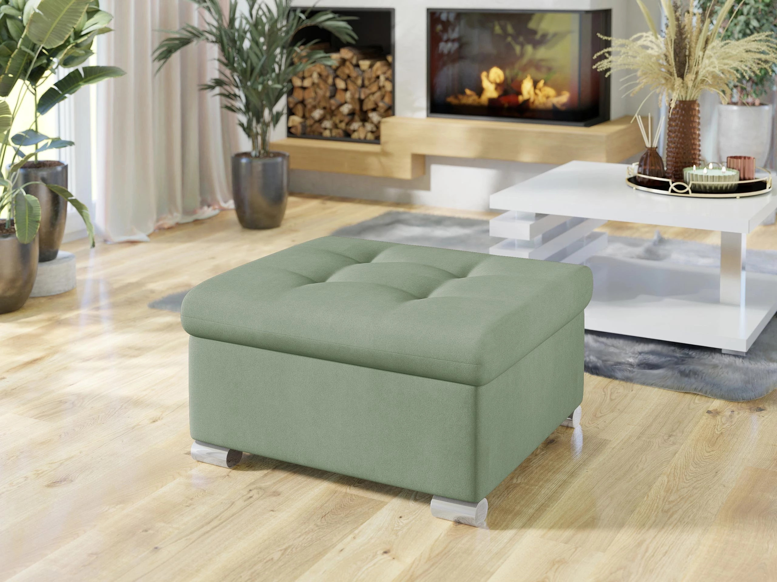 Taburet tapițat Comfivo Gemma (Uttario Velvet 2954)
