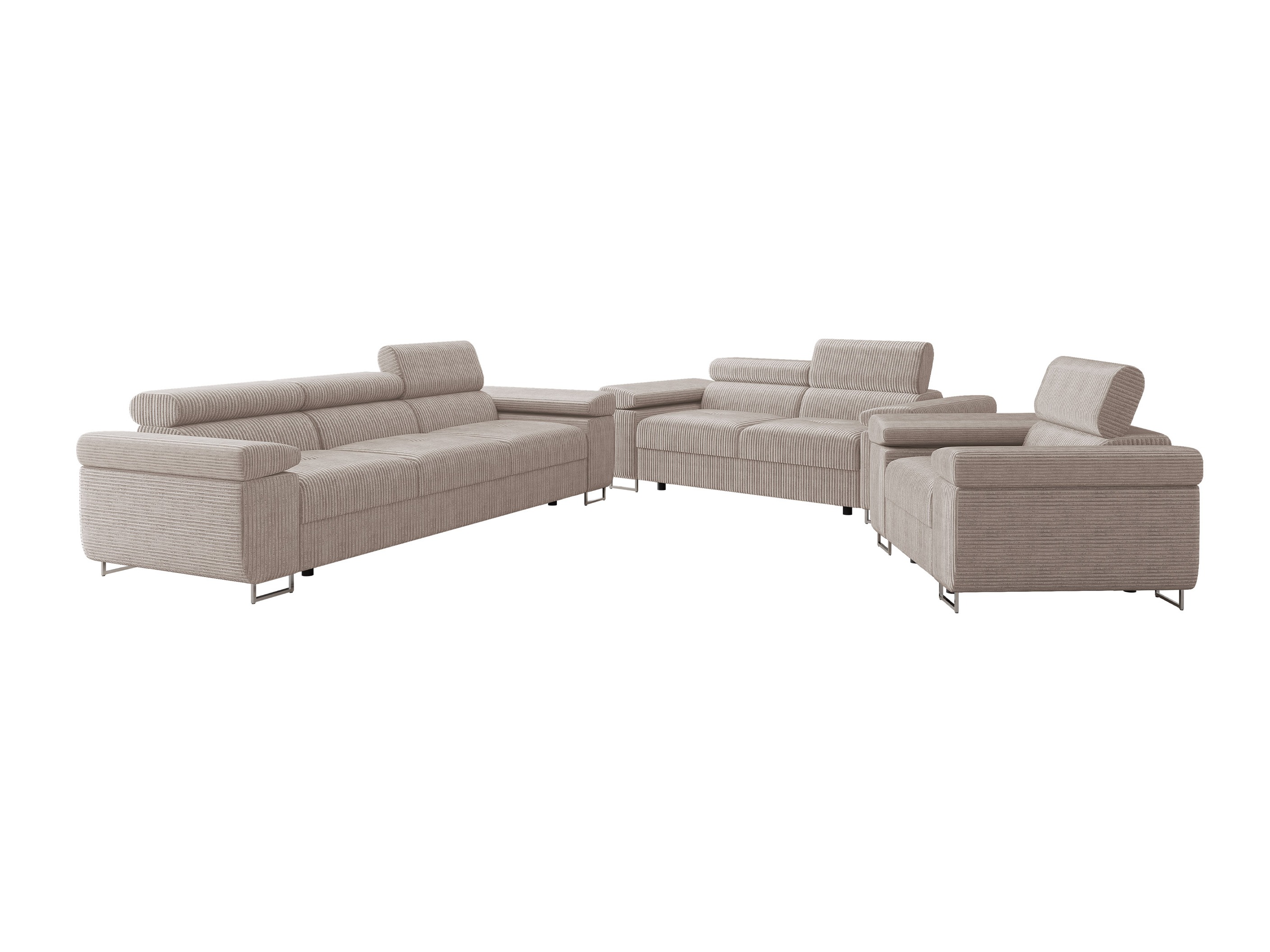 Set mobilier tapițat Comfivo Vinetum (Poso 03)