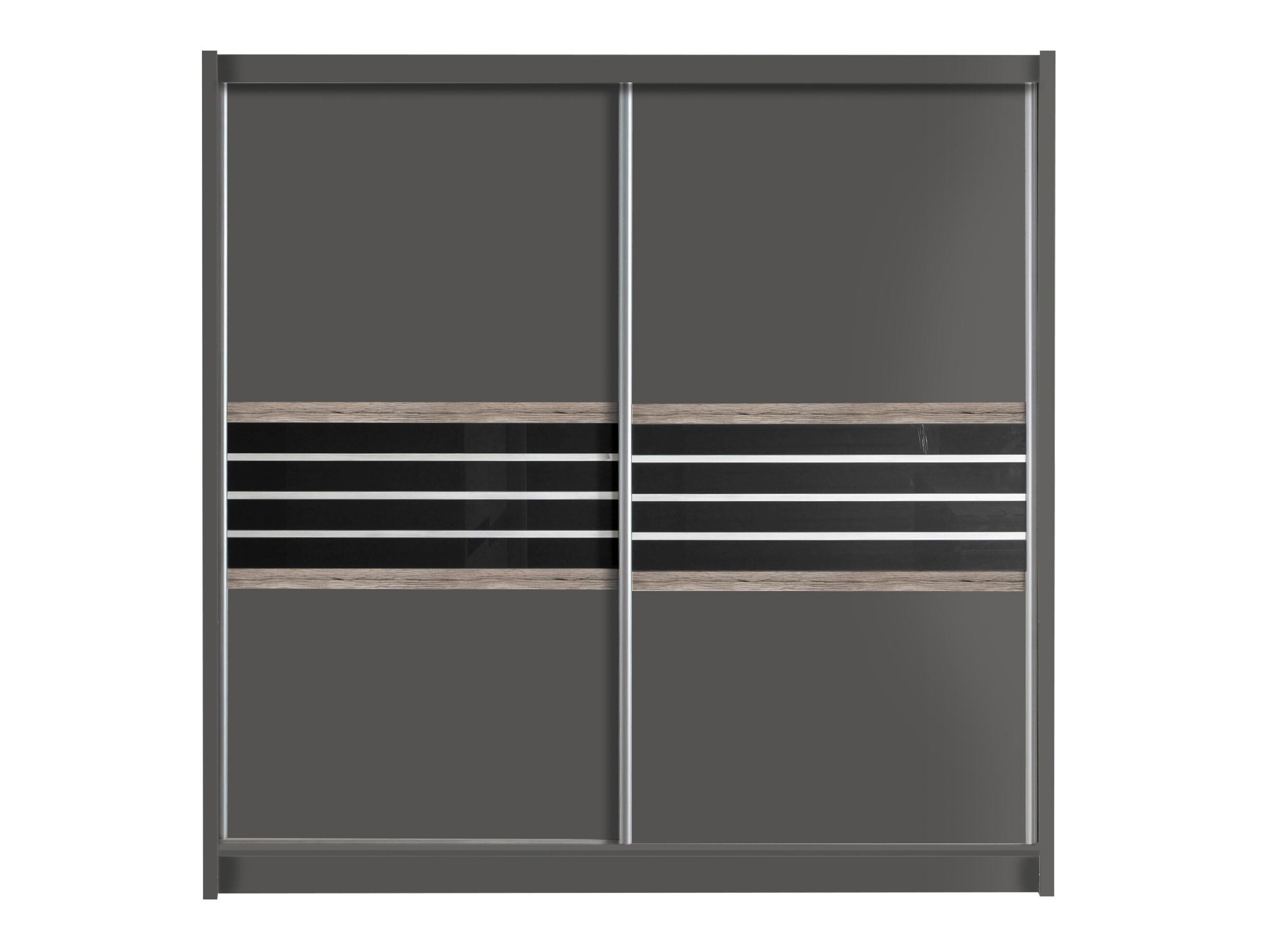 Dulap Honolulu 115 (Lava + Negru)