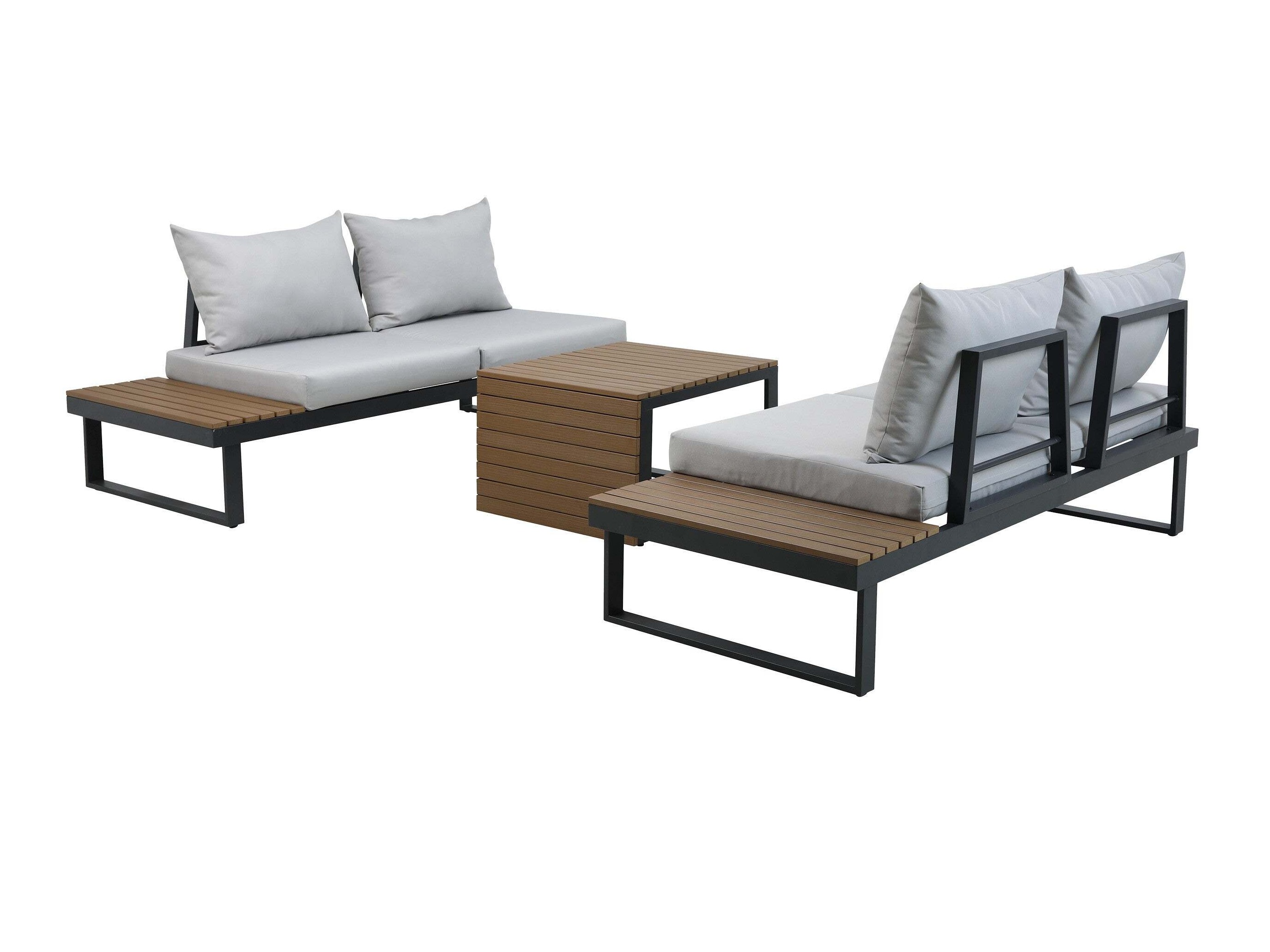 Set mobilier de exterior Mandeville 374