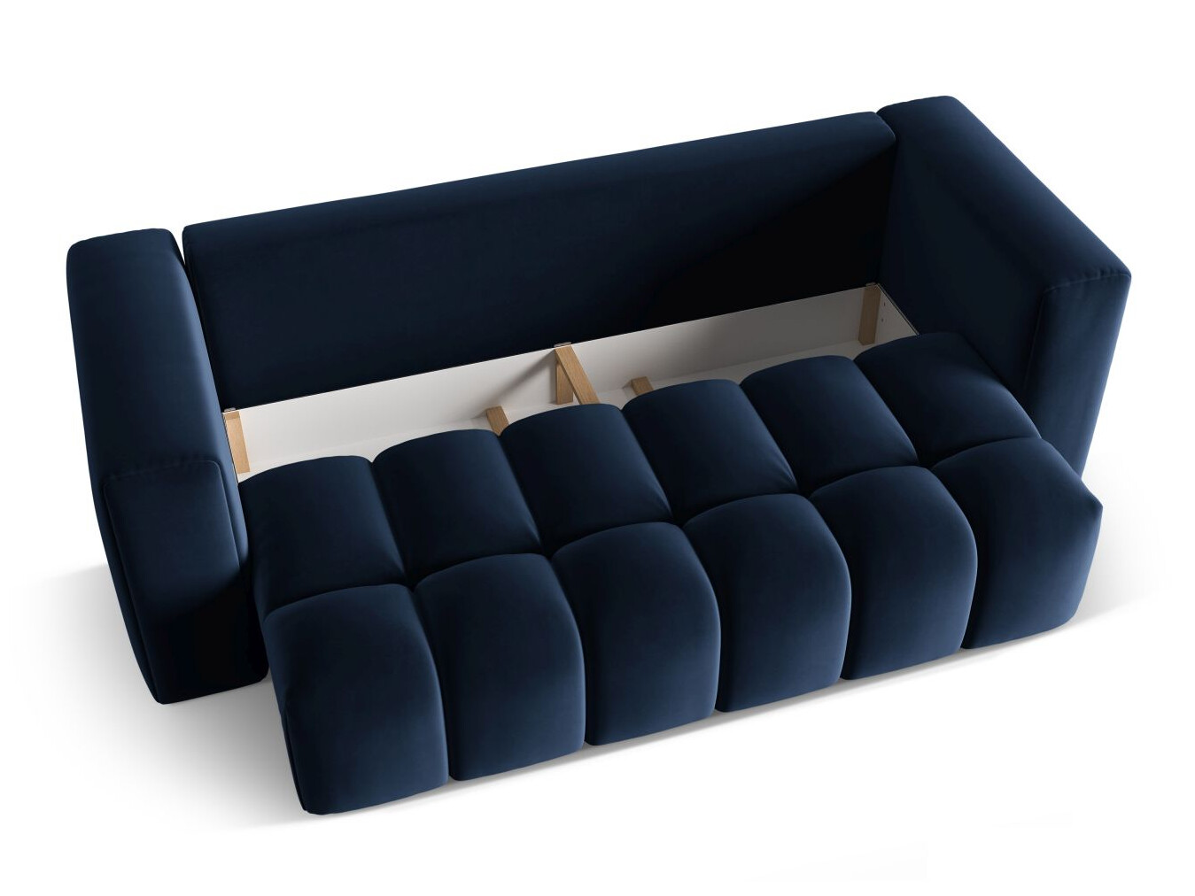 Canapea extensibilă Odeveno 103 (Casino Deep Blue)