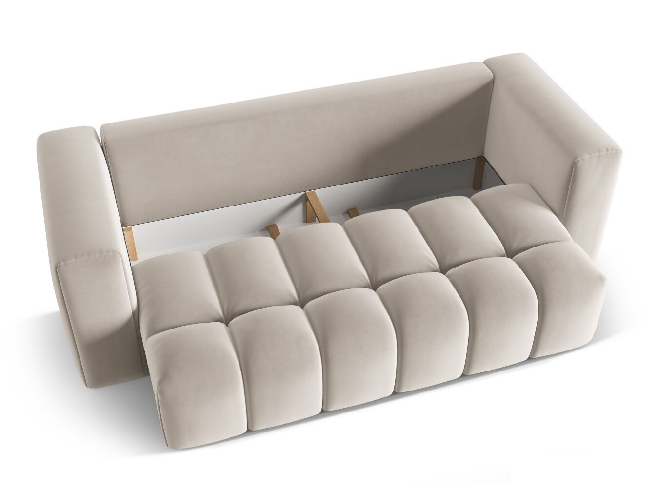 Canapea extensibilă Odeveno 103 (Casino Sand)