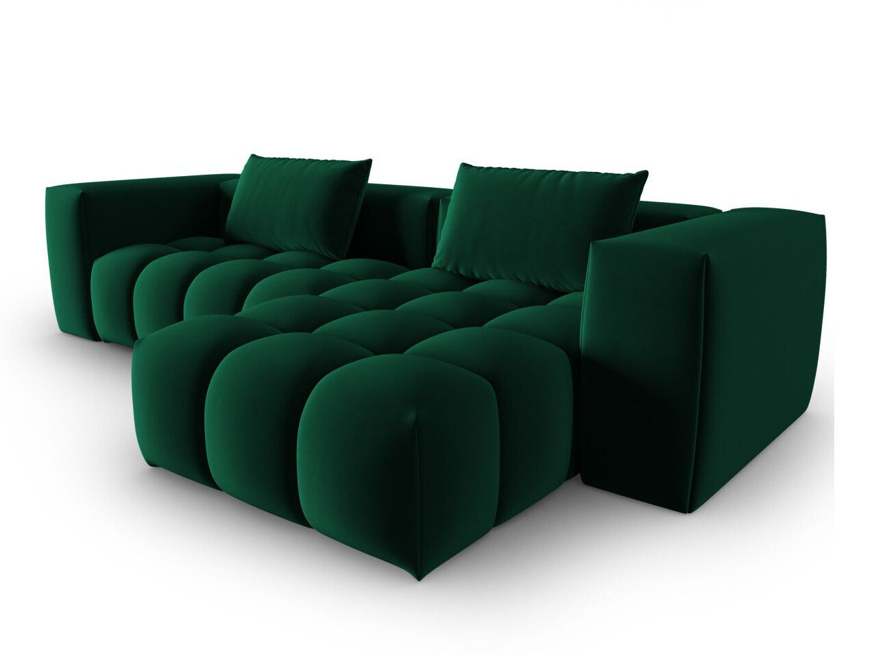 Colțar Odeveno 104 (Casino Deep Green)
