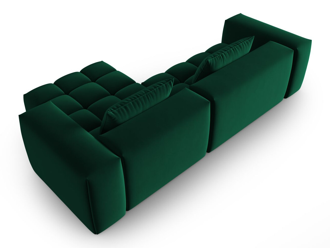 Colțar Odeveno 104 (Casino Deep Green)