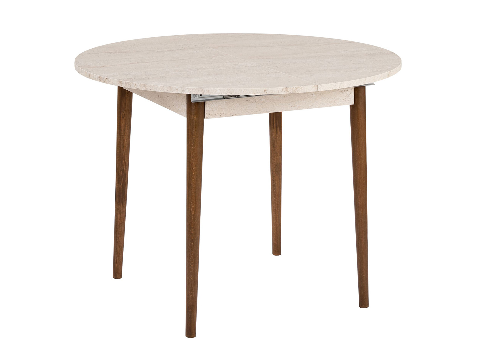 Masă Novato 148 (Nuc + Deschis Travertine)
