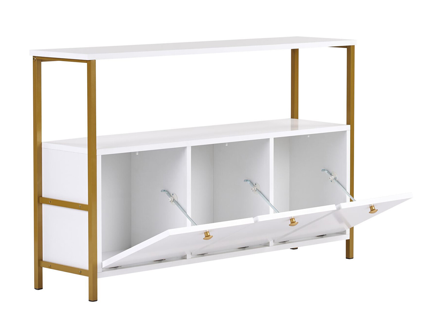 Bufet Novato 149 (Alb + Auriu)
