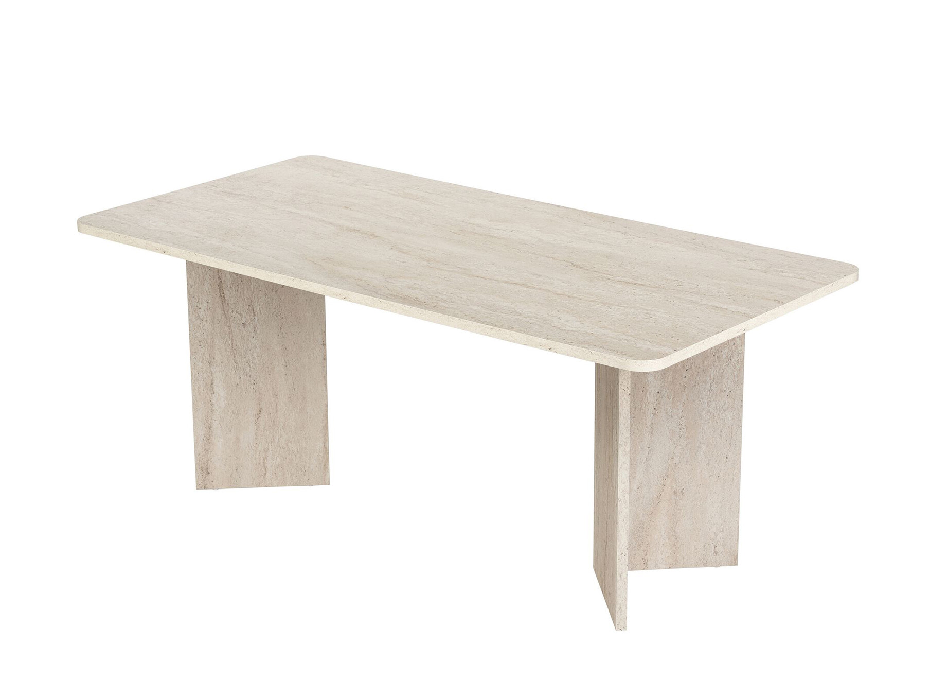 Masă Novato 150 (Deschis Travertine)