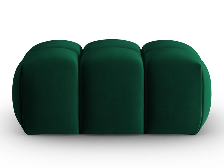 Taburet tapițat Odeveno 108 (Casino Deep Green)