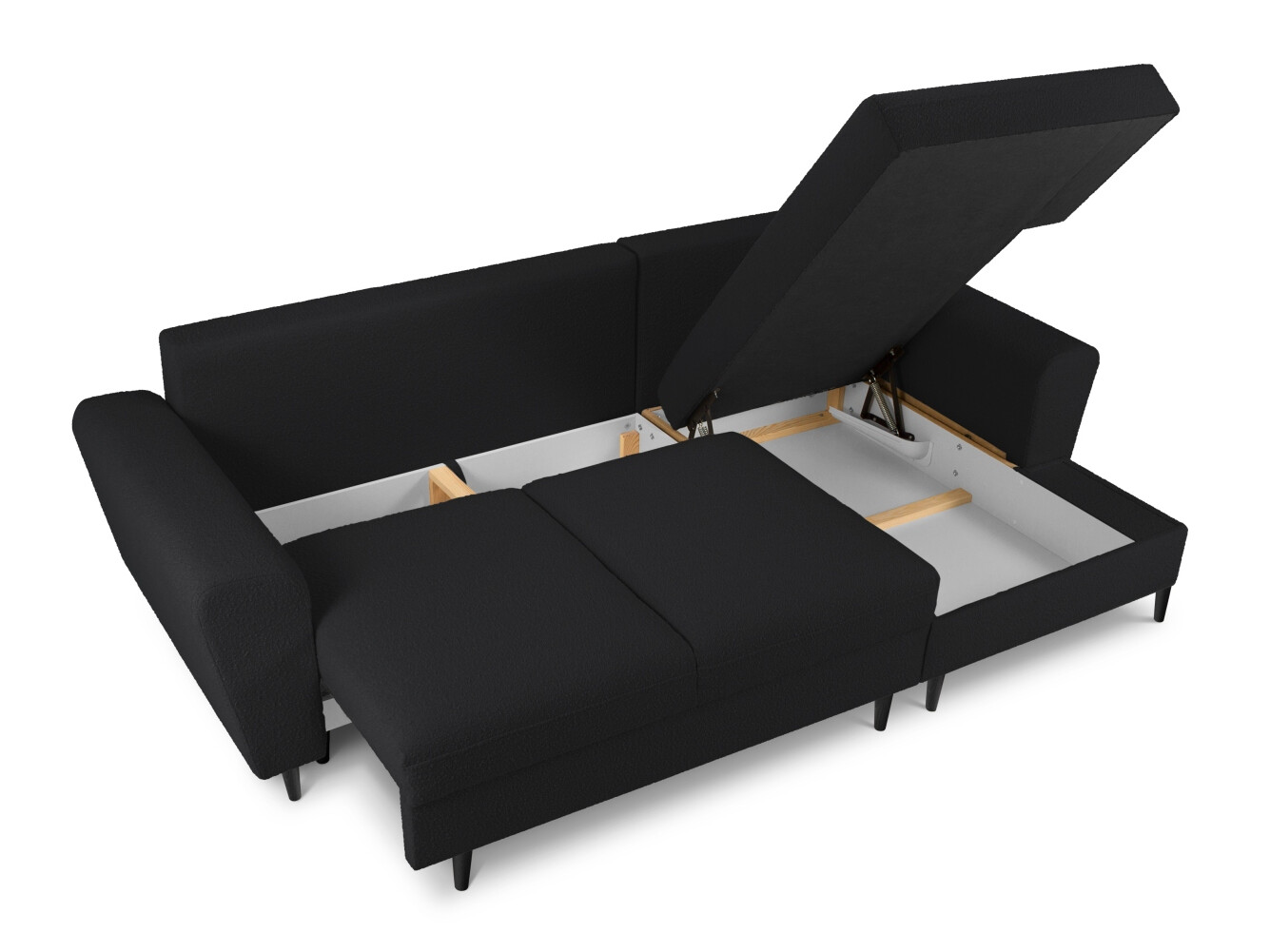 Colțar Lomveso 110 (Ascot Black)