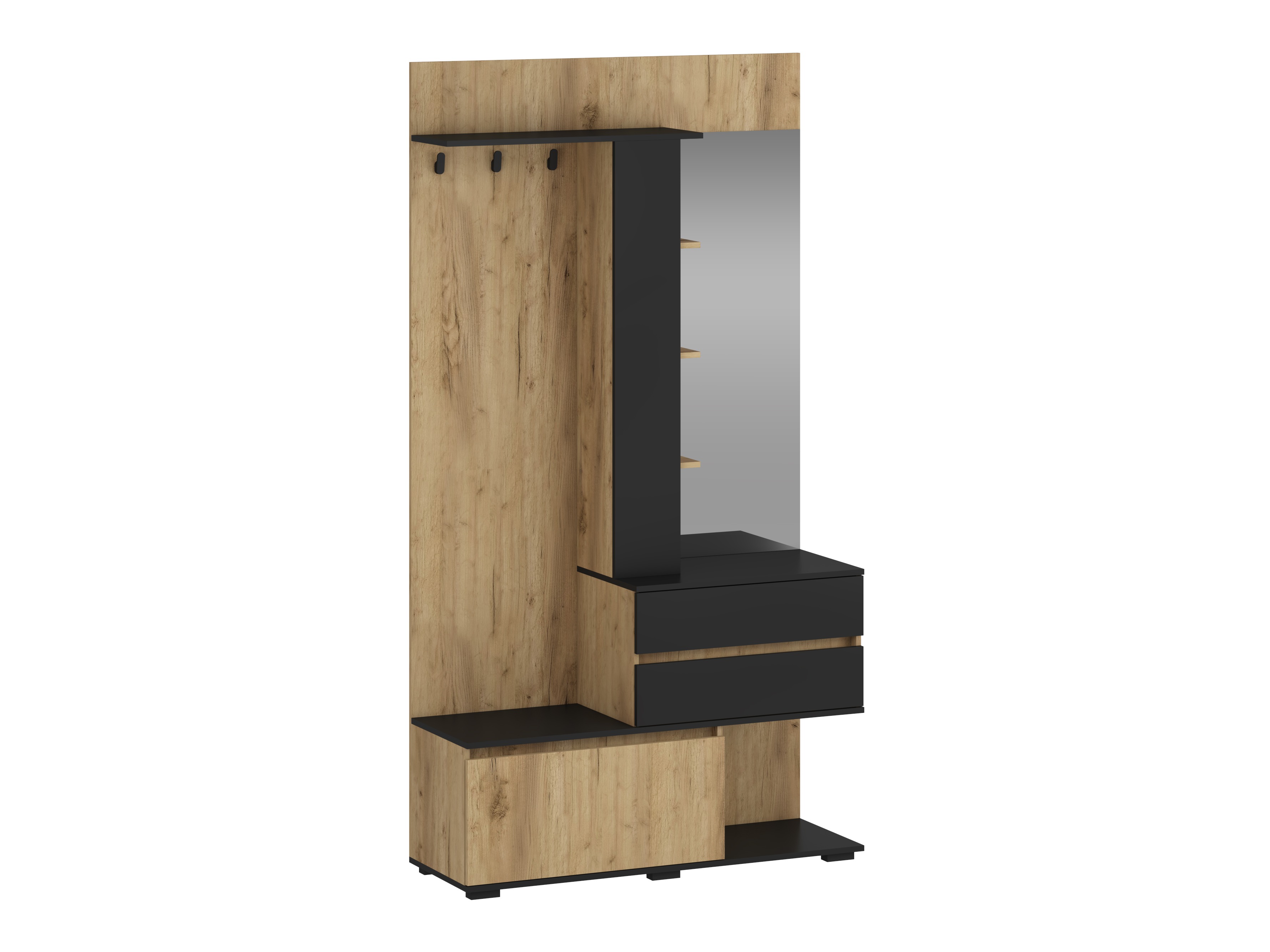 Set de hol Houston 2123 (Stejar auriu + Negru)