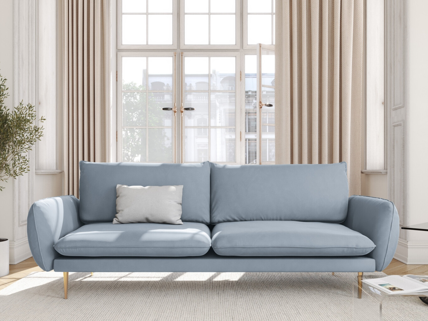 Canapea Ferlevi 109 (Bluvel 06)