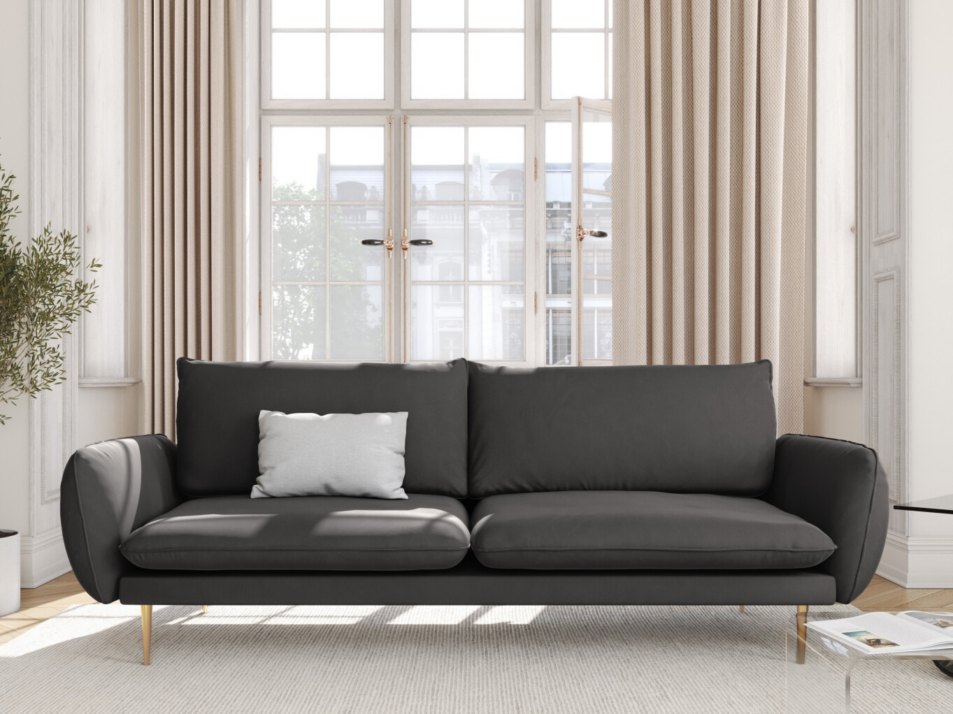 Canapea Ferlevi 128 (Bluvel 18)