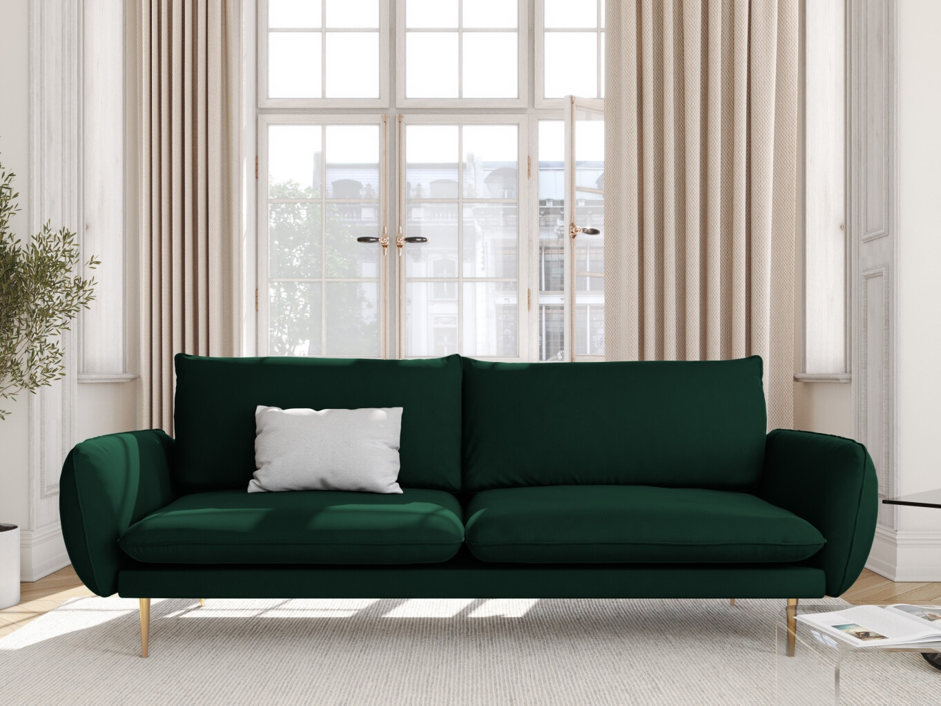 Canapea Ferlevi 128 (Bluvel 78)