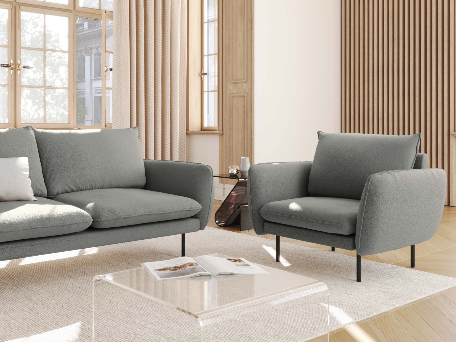 Fotoliu Ferlevi 110 (Ascot Taupe)