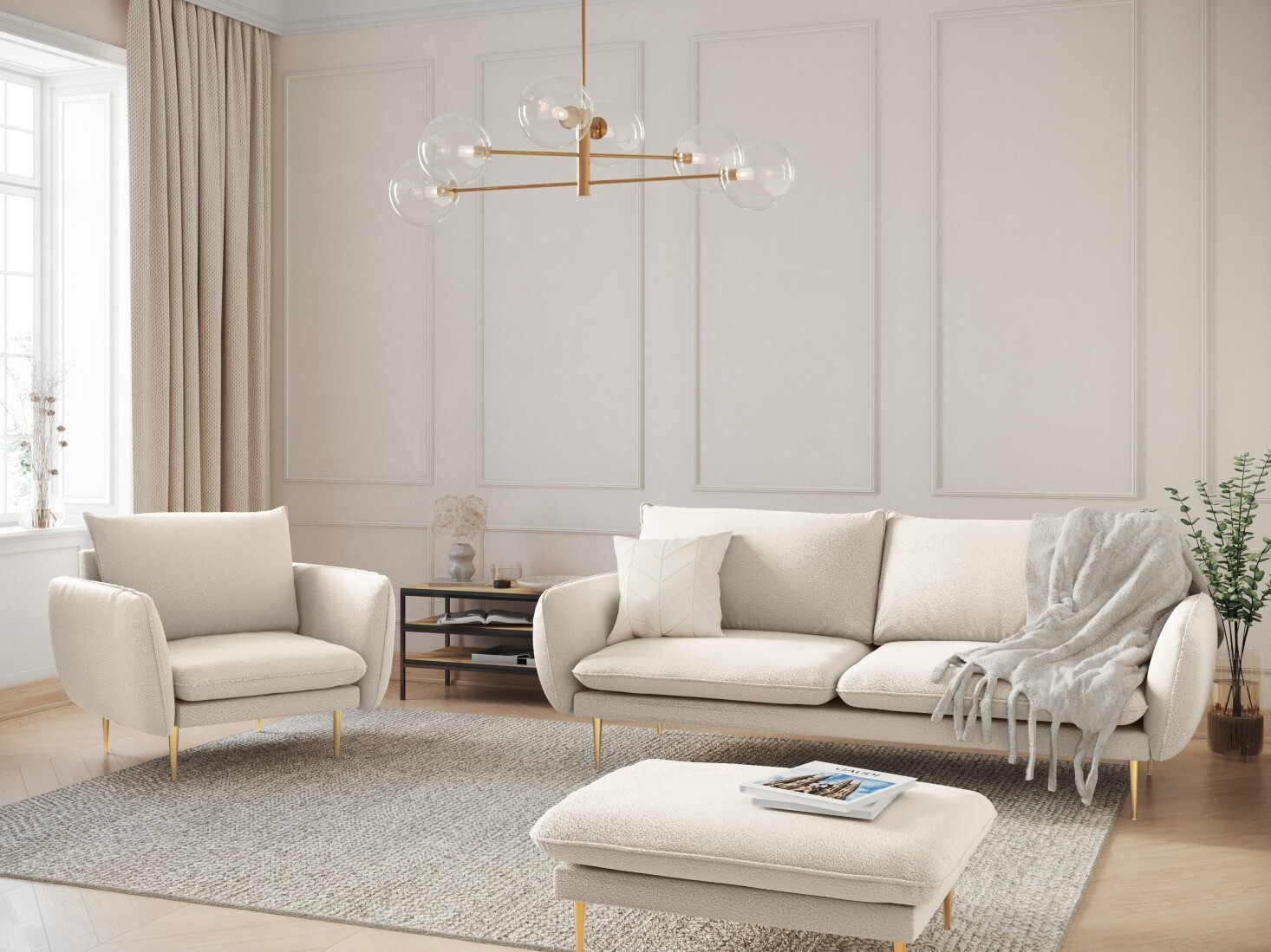 Canapea Ferlevi 111 (Ascot Nata)